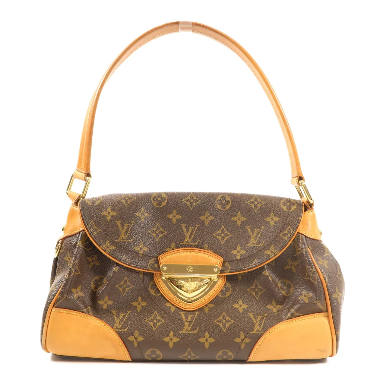 LOUIS VUITTON Beverly M40121 Shoulder Bag Coated Canvas 棕色