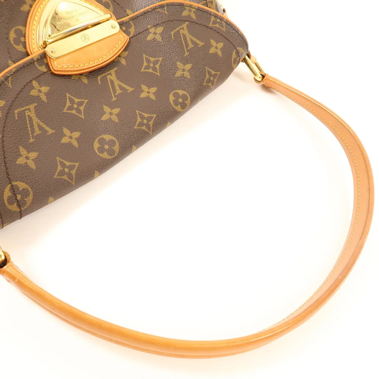 LOUIS VUITTON Beverly M40121 肩背包 塗層帆布 棕色 塗層帆布 中古品B - 縮圖 5