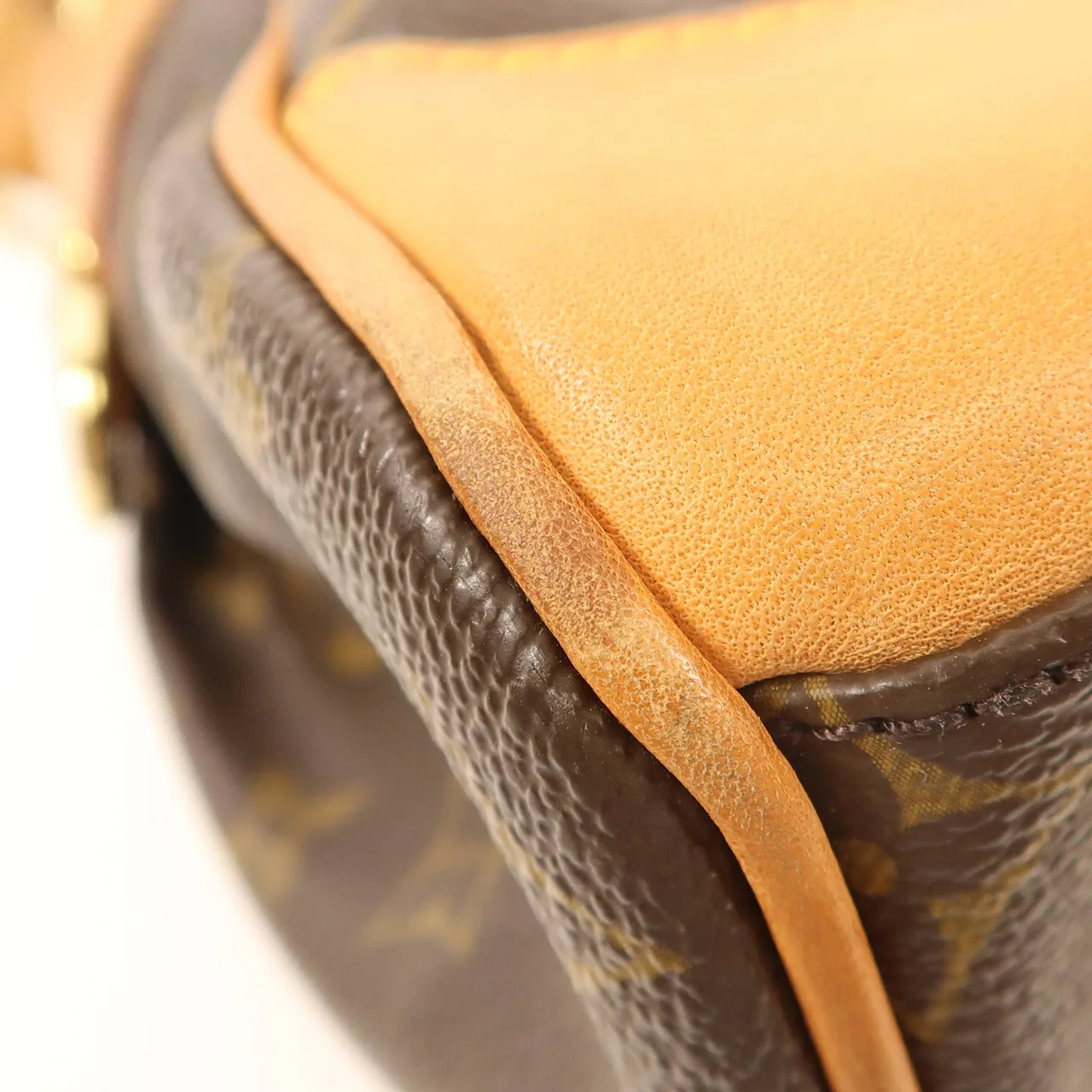 LOUIS VUITTON Beverly M40121 肩背包 塗層帆布 棕色 塗層帆布 中古品B - 縮圖 7