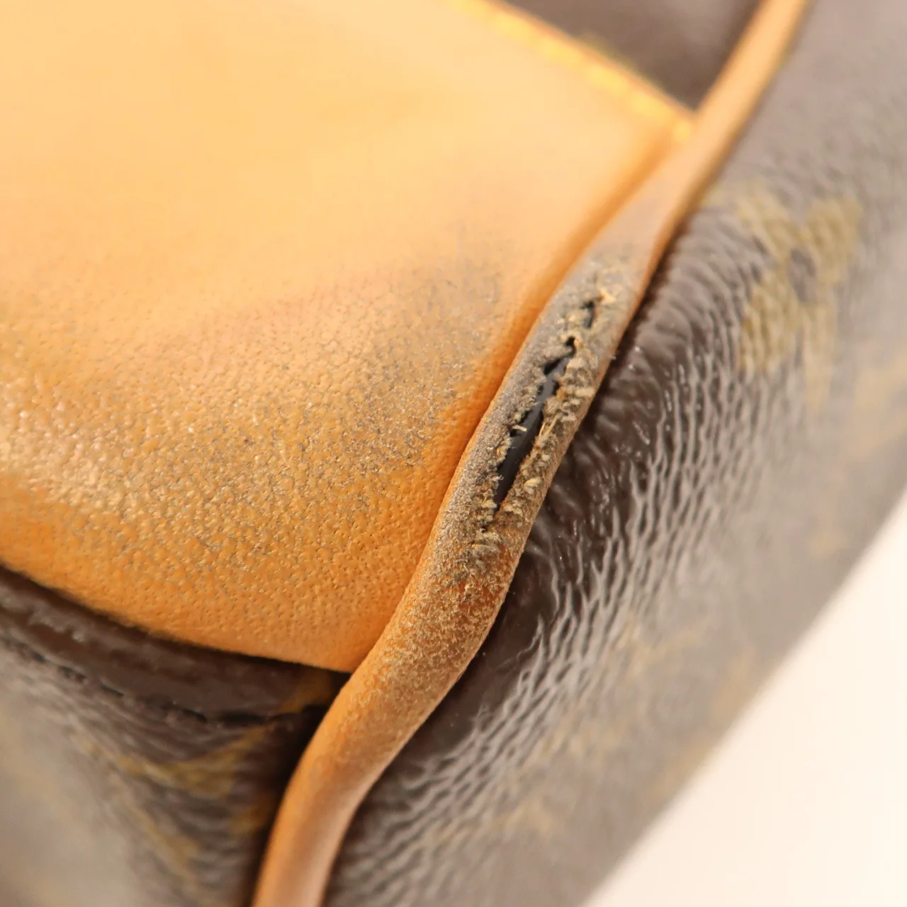 LOUIS VUITTON Beverly M40121 肩背包 塗層帆布 棕色 塗層帆布 中古品B - 縮圖 8