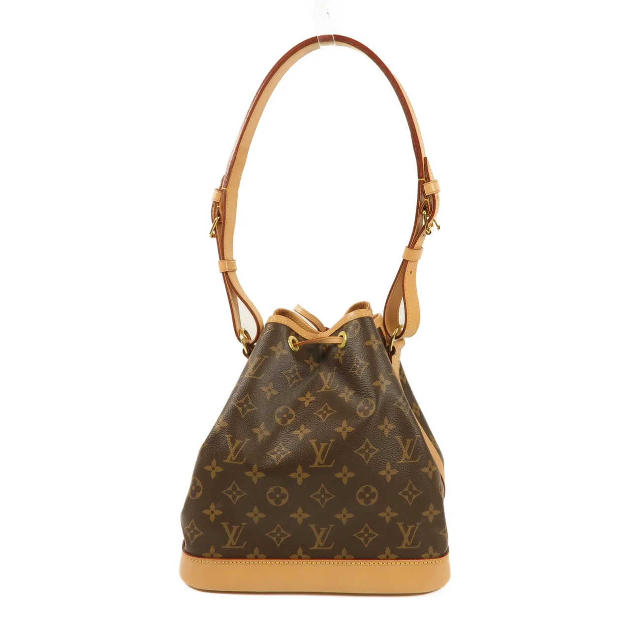 LOUIS VUITTON Noe M46984 肩背包 塗層帆布 棕色 塗層帆布 中古品A - 縮圖 2