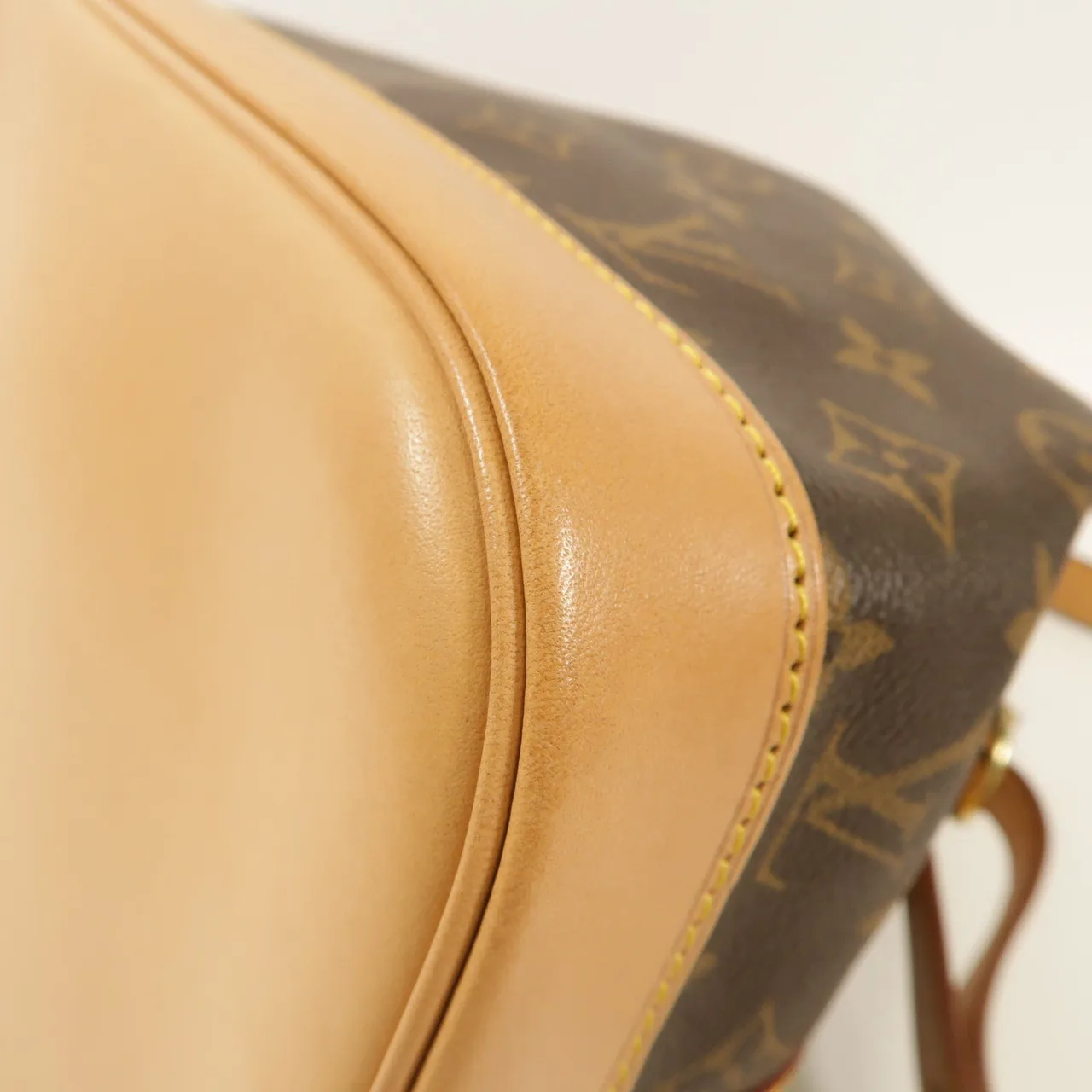 LOUIS VUITTON Noe M46984 肩背包 塗層帆布 棕色 塗層帆布 中古品A - 縮圖 8