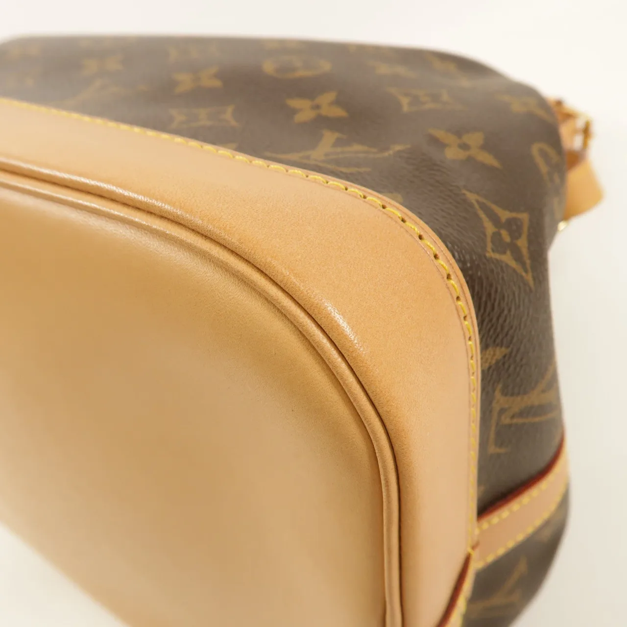 LOUIS VUITTON Noe M46984 肩背包 塗層帆布 棕色 塗層帆布 中古品A - 縮圖 9