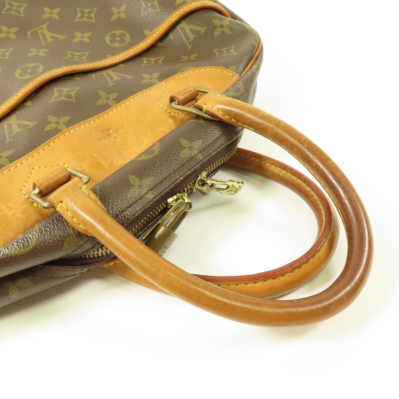 LOUIS VUITTON Deauville M47270 手提包 塗層帆布 棕色 / Brown 塗層帆布 中古品B - 縮圖 6