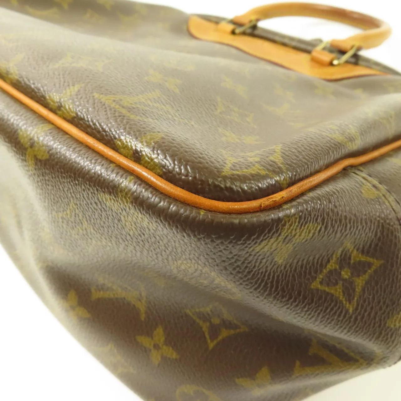 LOUIS VUITTON Deauville M47270 手提包 塗層帆布 棕色 / Brown 塗層帆布 中古品B - 縮圖 10