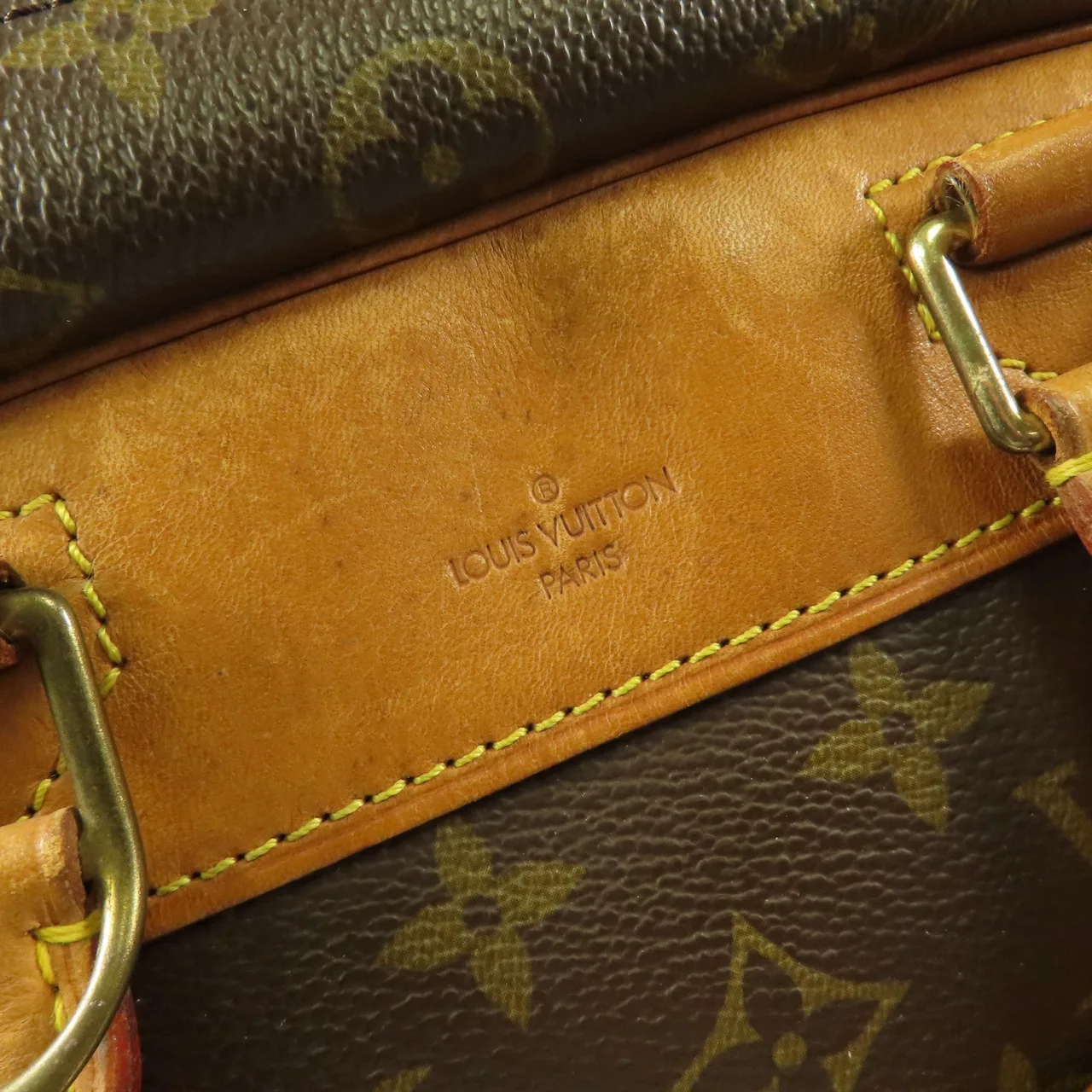 LOUIS VUITTON Deauville M47270 手提包 塗層帆布 棕色 / Brown 塗層帆布 中古品B - 縮圖 11