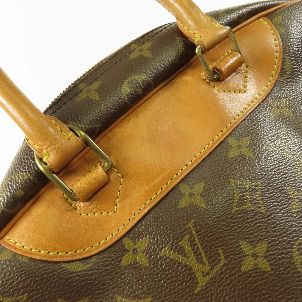 LOUIS VUITTON Deauville M47270 手提包 塗層帆布 棕色 / Brown 塗層帆布 中古品B - 縮圖 17