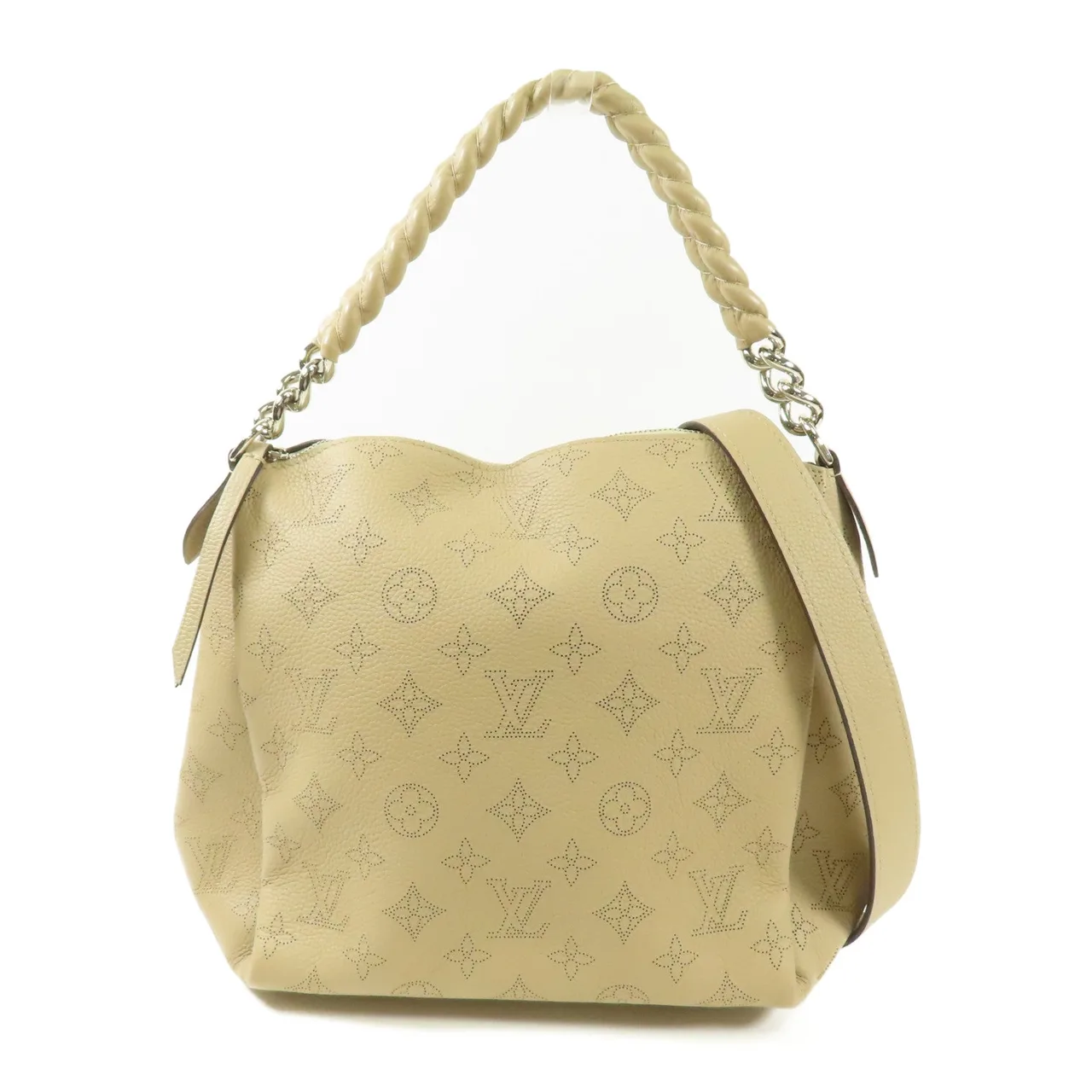 LOUIS VUITTON M51767 兩用包 牛皮 米色