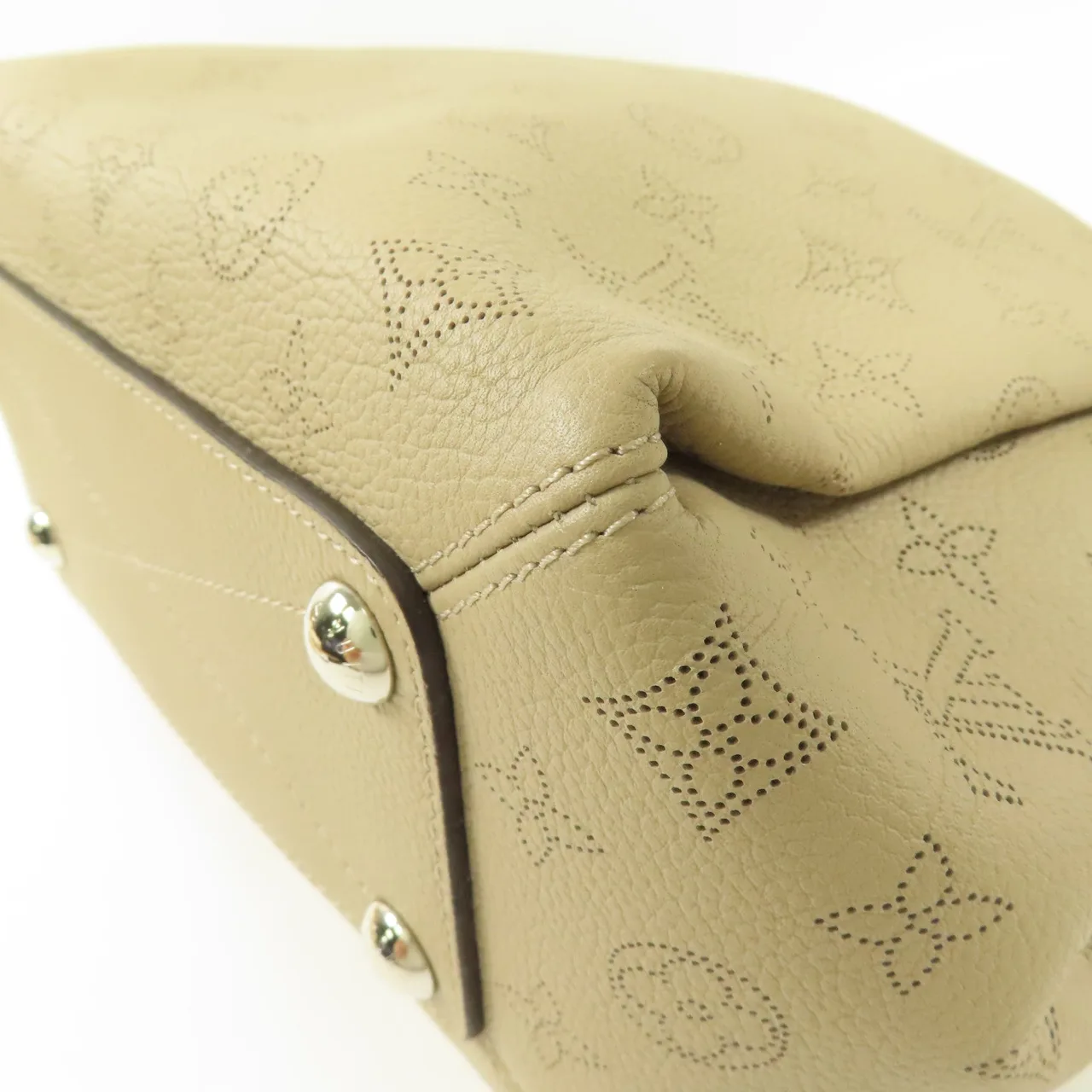 LOUIS VUITTON M51767 兩用包 牛皮 米色 牛皮 中古品B - 縮圖 6