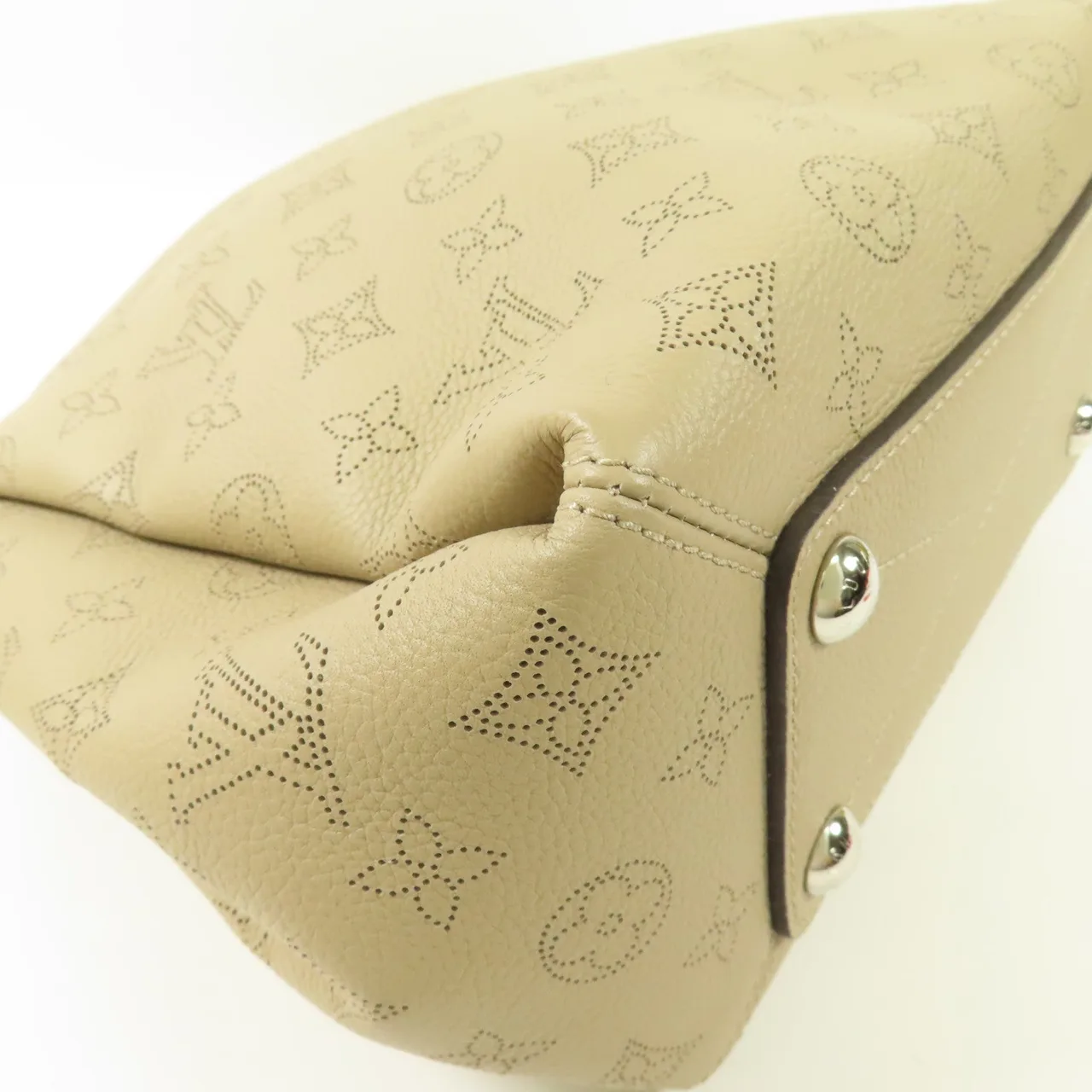 LOUIS VUITTON M51767 兩用包 牛皮 米色 牛皮 中古品B - 縮圖 7