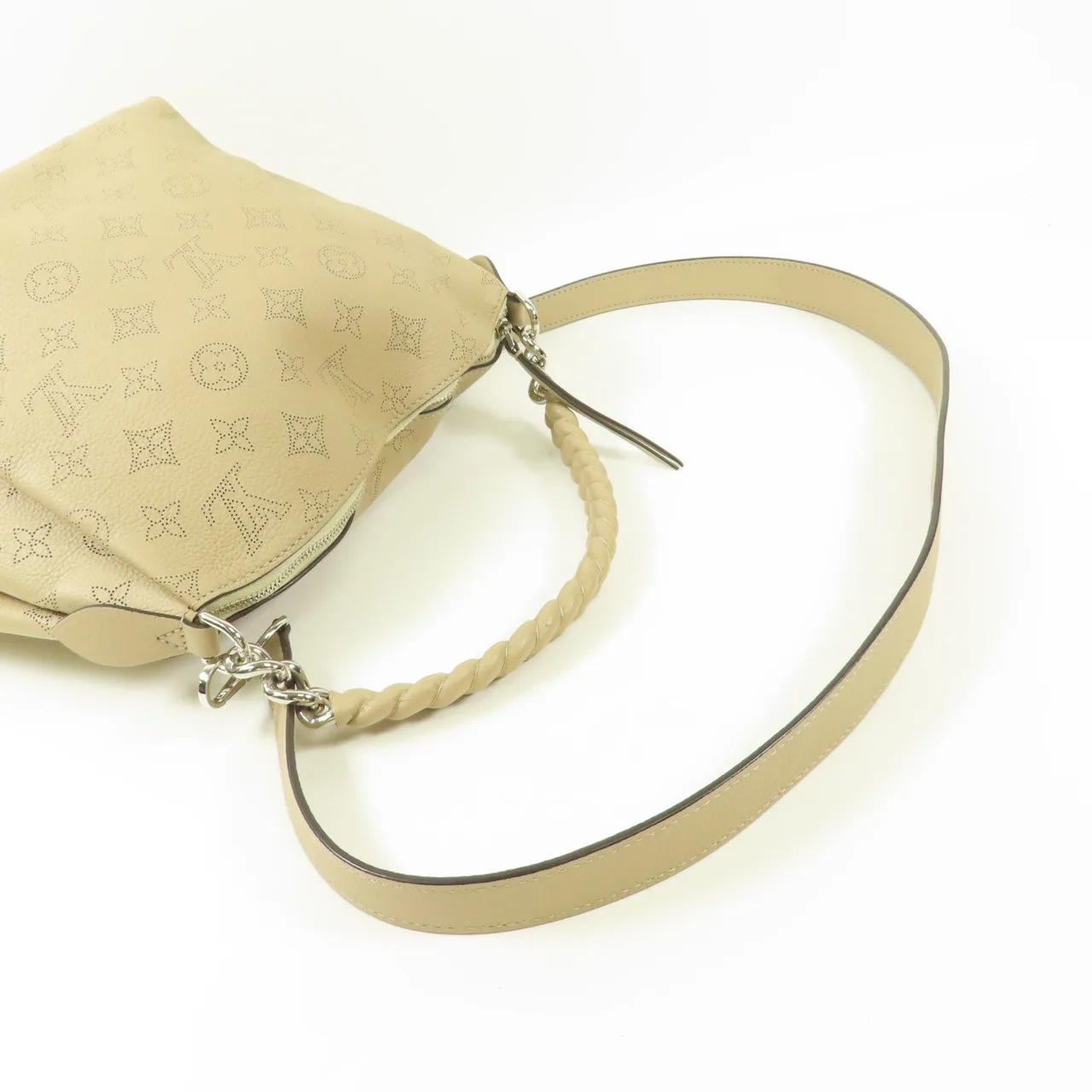 LOUIS VUITTON M51767 兩用包 牛皮 米色 牛皮 中古品B - 縮圖 9