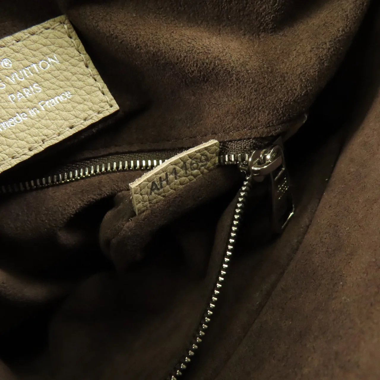 LOUIS VUITTON M51767 兩用包 牛皮 米色 牛皮 中古品B - 縮圖 12