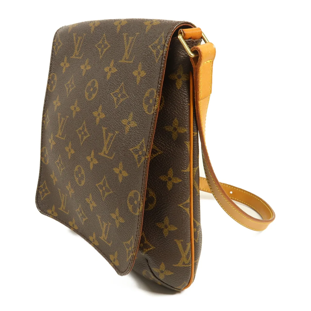 LOUIS VUITTON Musette Salsa M51258 肩背包 塗層帆布 棕色 / Brown 塗層帆布 中古品B - 縮圖 3