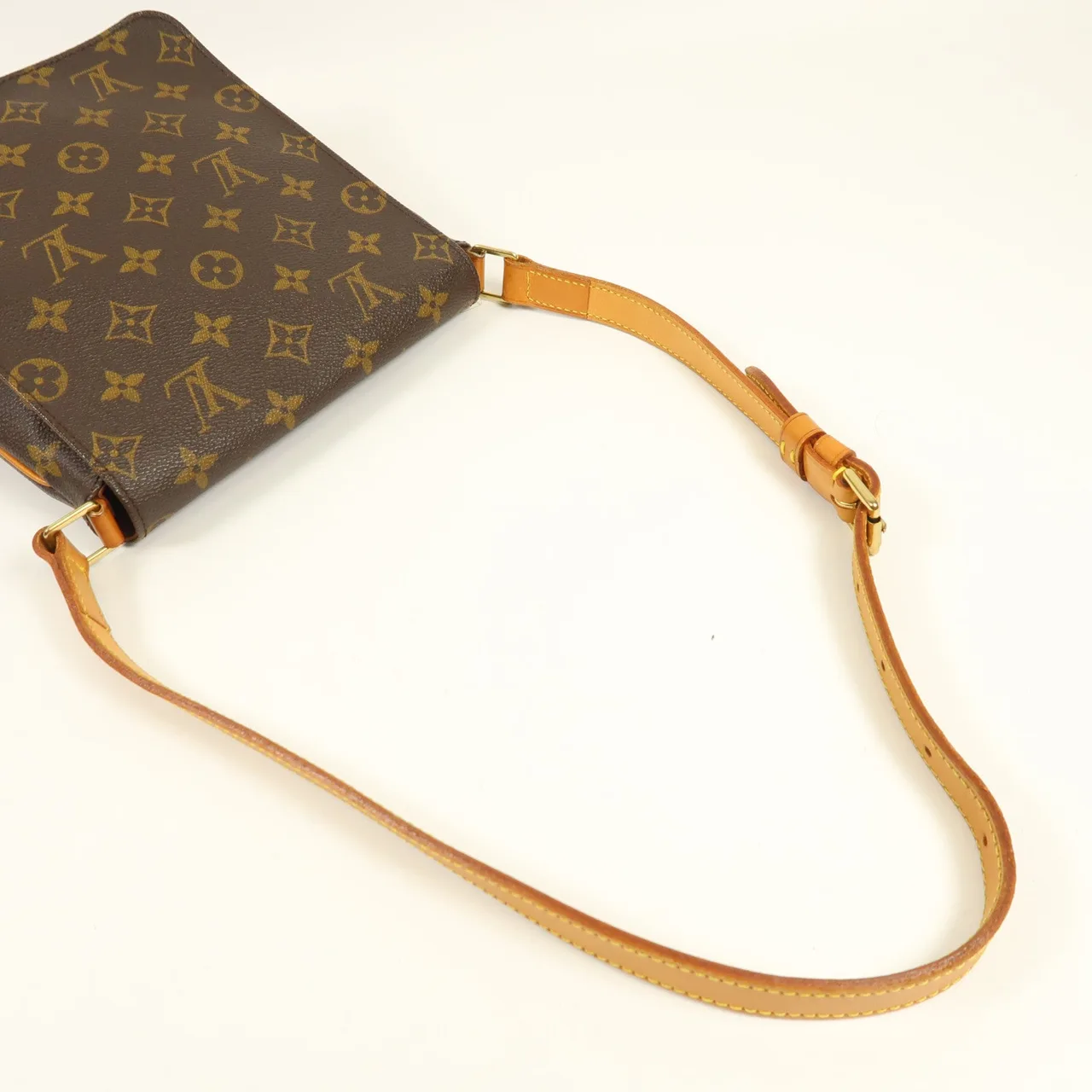 LOUIS VUITTON Musette Salsa M51258 肩背包 塗層帆布 棕色 / Brown 塗層帆布 中古品B - 縮圖 8