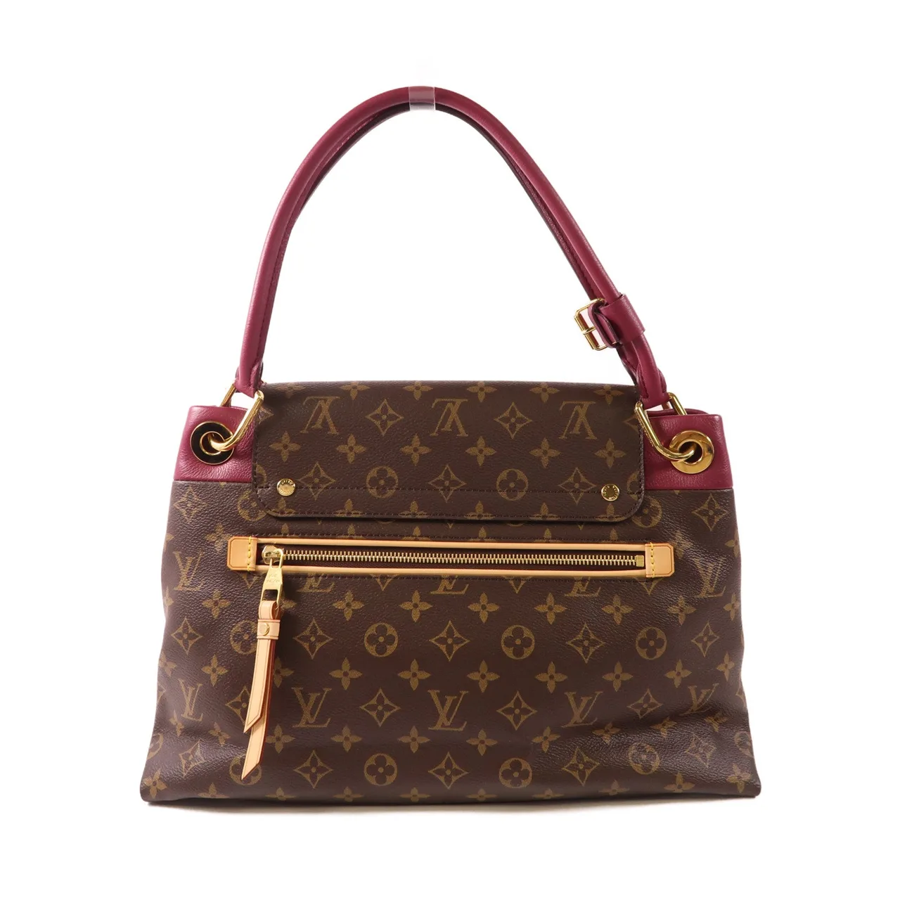 LOUIS VUITTON M40579 肩背包 塗層帆布 棕色 / 紅色 / Red 塗層帆布 中古品A - 縮圖 2