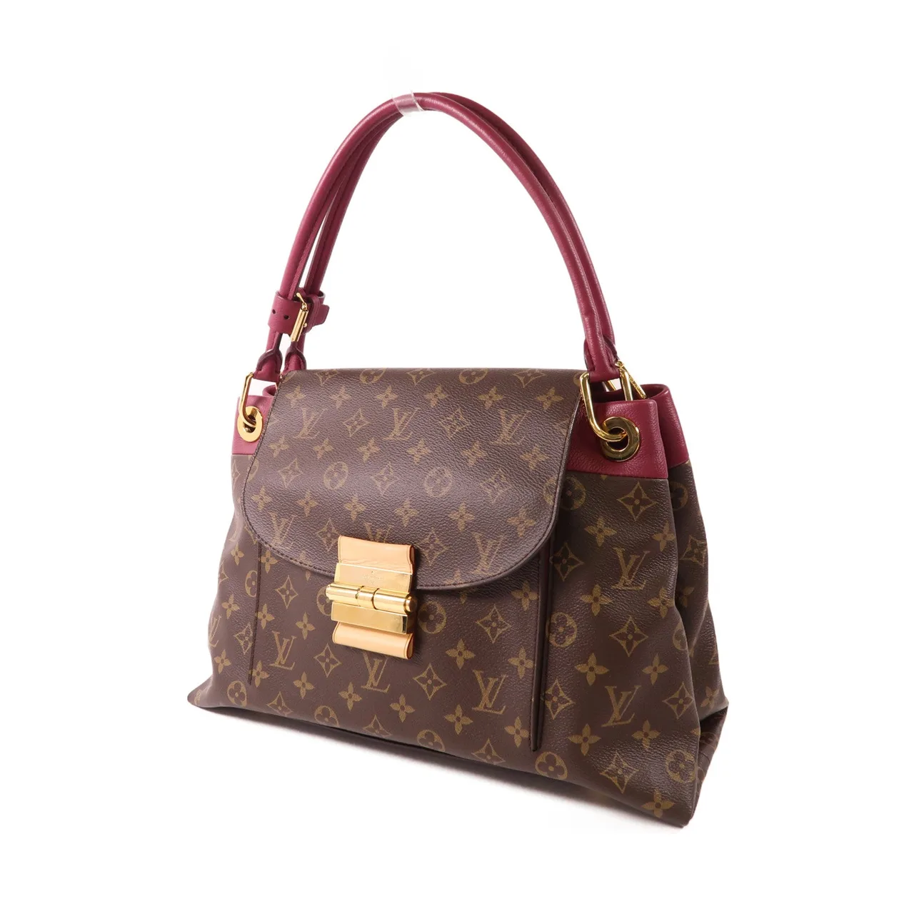 LOUIS VUITTON M40579 肩背包 塗層帆布 棕色 / 紅色 / Red 塗層帆布 中古品A - 縮圖 3