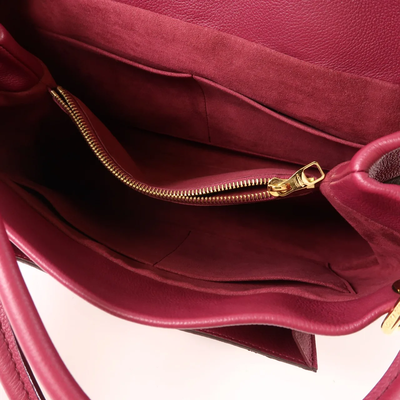 LOUIS VUITTON M40579 肩背包 塗層帆布 棕色 / 紅色 / Red 塗層帆布 中古品A - 縮圖 6