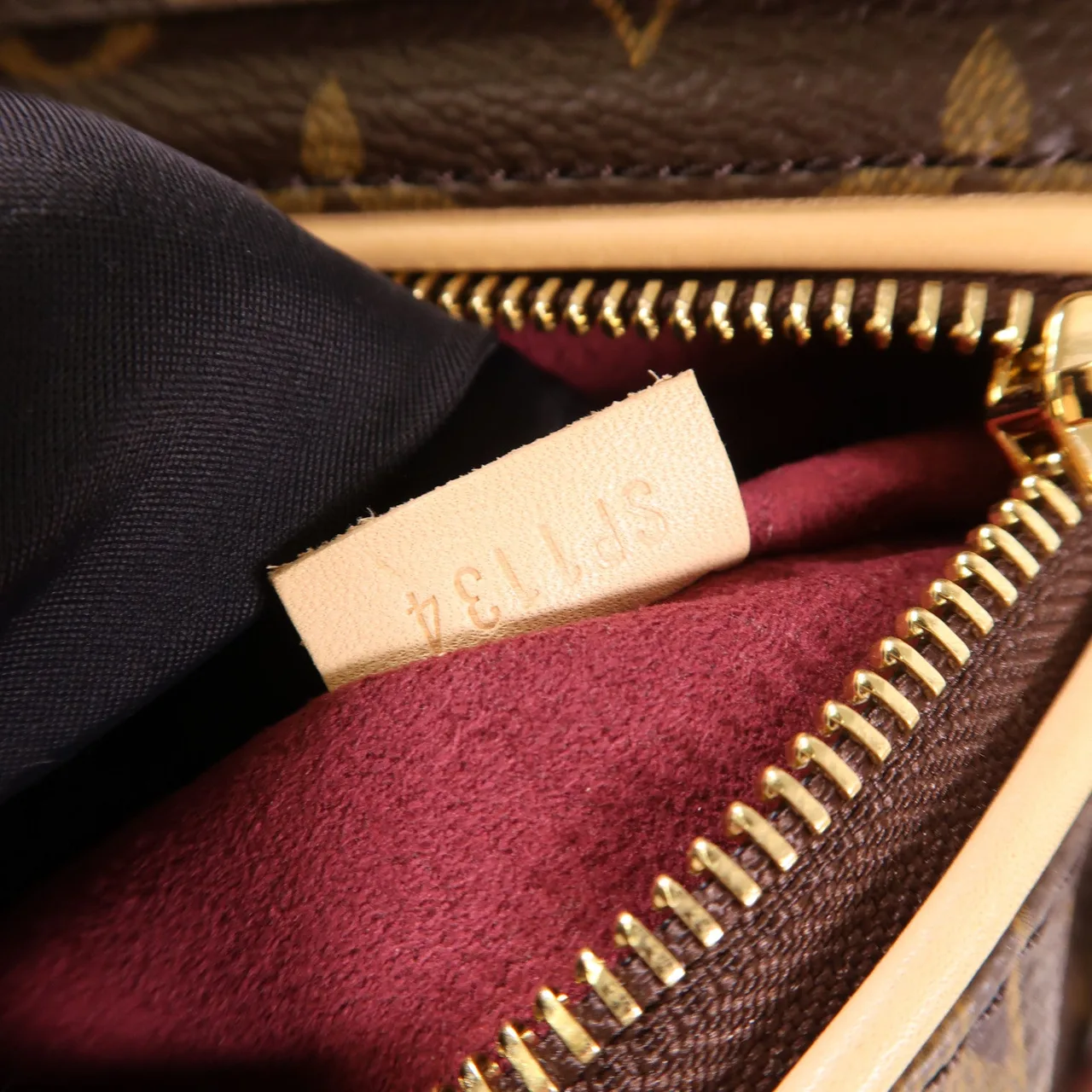 LOUIS VUITTON M40579 肩背包 塗層帆布 棕色 / 紅色 / Red 塗層帆布 中古品A - 縮圖 8