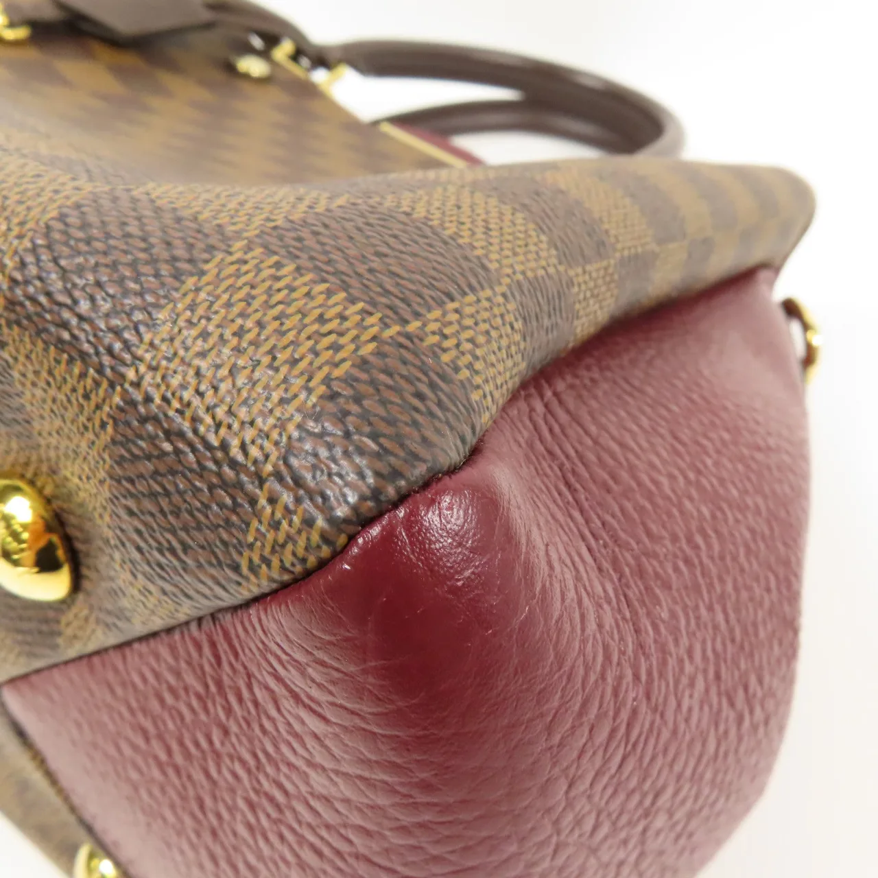 LOUIS VUITTON Brittany N41675 兩用包 塗層帆布 棕色 塗層帆布 中古品A - 縮圖 6
