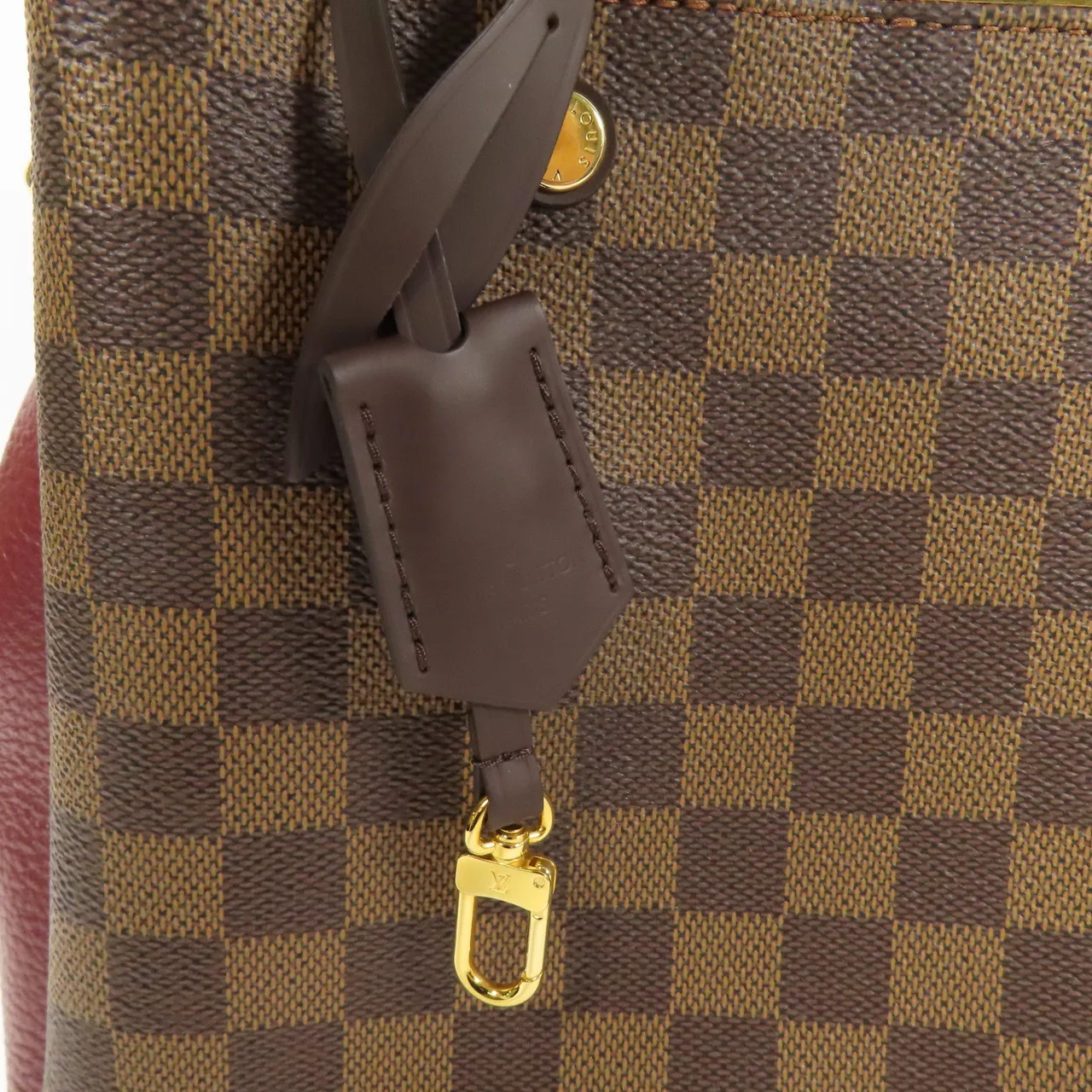 LOUIS VUITTON Brittany N41675 兩用包 塗層帆布 棕色 塗層帆布 中古品A - 縮圖 10