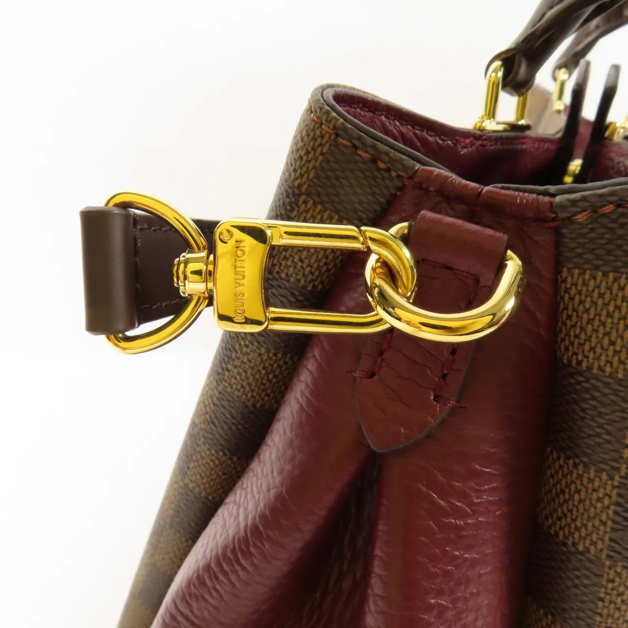 LOUIS VUITTON Brittany N41675 兩用包 塗層帆布 棕色 塗層帆布 中古品A - 縮圖 12