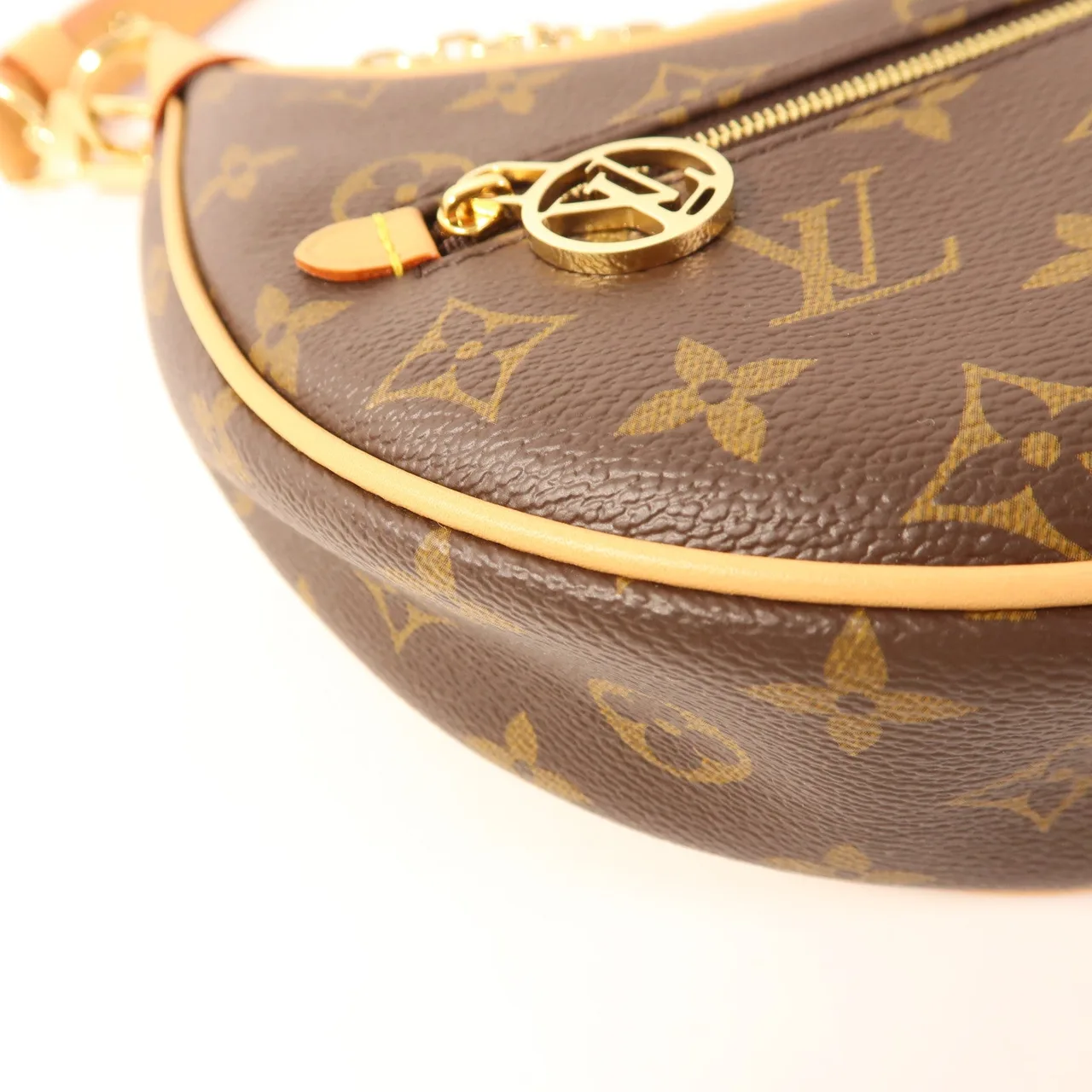 LOUIS VUITTON Loop M81098 肩背包 塗層帆布 棕色 塗層帆布 中古品A - 縮圖 13