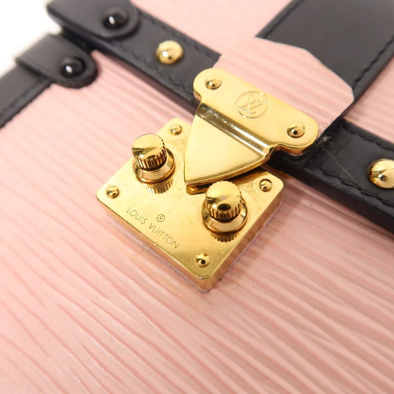 LOUIS VUITTON Trunk M67872 肩背包 牛皮 粉色 / Pink 牛皮 中古品B - 縮圖 9