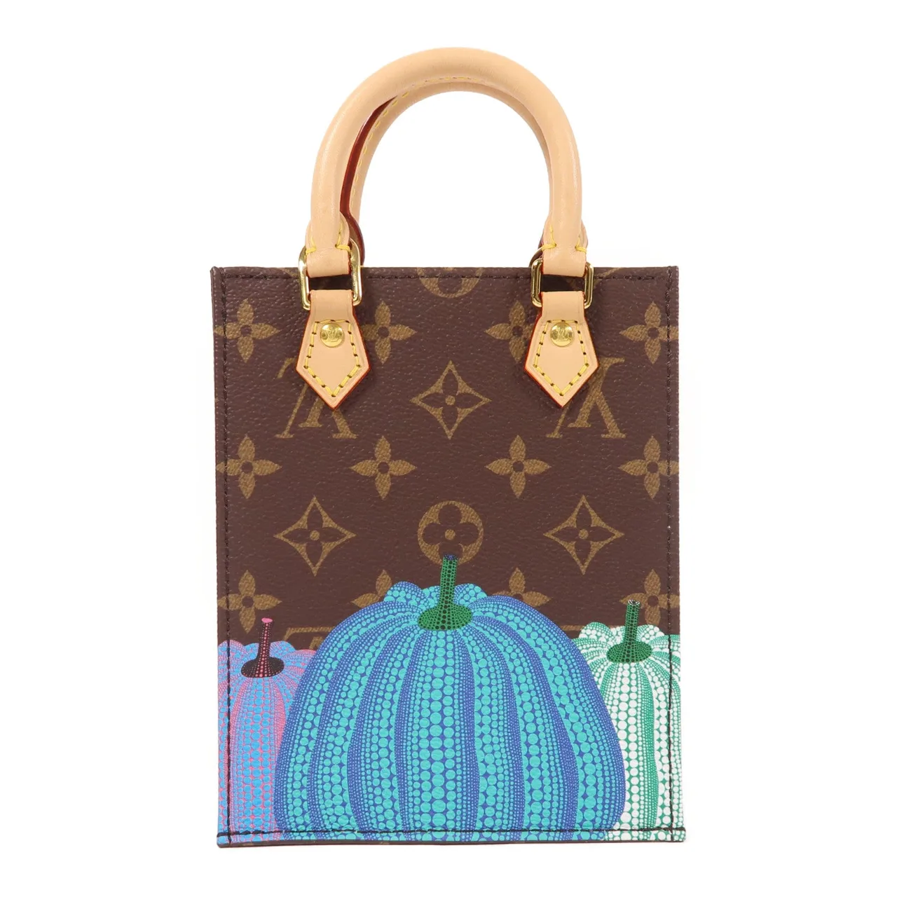 LOUIS VUITTON Sac Plat M82112 兩用包 塗層帆布 棕色 / 多種顏色 塗層帆布 中古品A - 縮圖 2