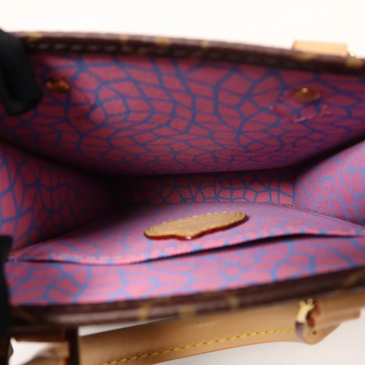 LOUIS VUITTON Sac Plat M82112 兩用包 塗層帆布 棕色 / 多種顏色 塗層帆布 中古品A - 縮圖 5