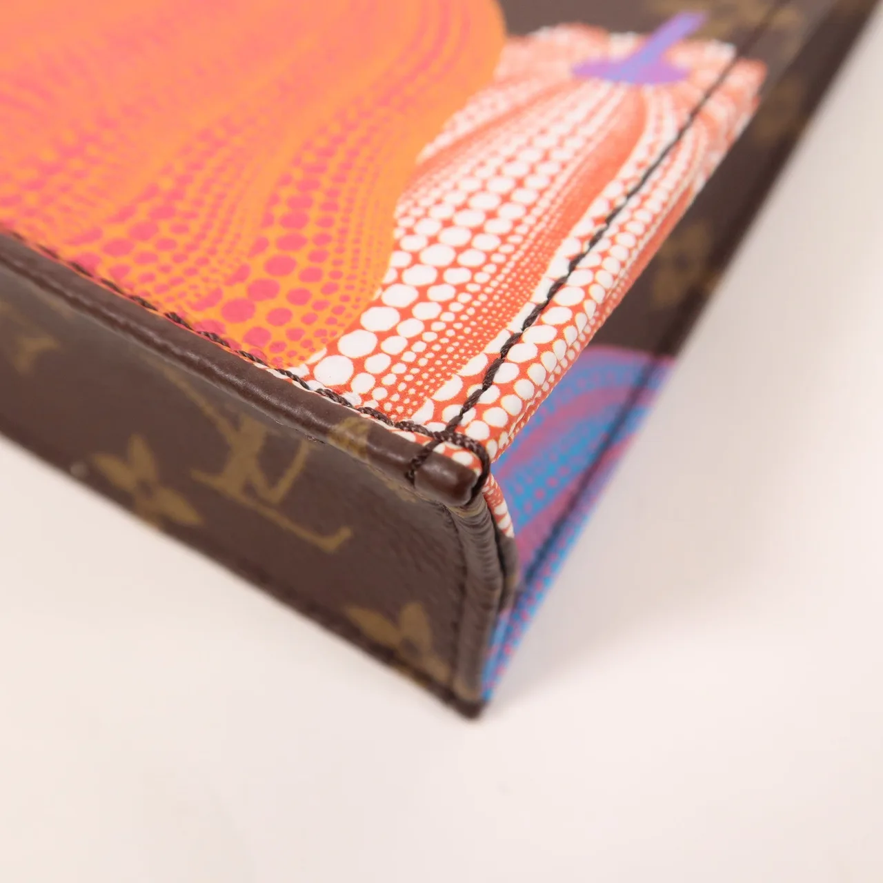 LOUIS VUITTON Sac Plat M82112 兩用包 塗層帆布 棕色 / 多種顏色 塗層帆布 中古品A - 縮圖 9