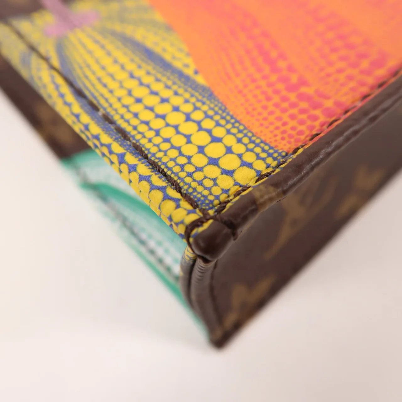 LOUIS VUITTON Sac Plat M82112 兩用包 塗層帆布 棕色 / 多種顏色 塗層帆布 中古品A - 縮圖 10