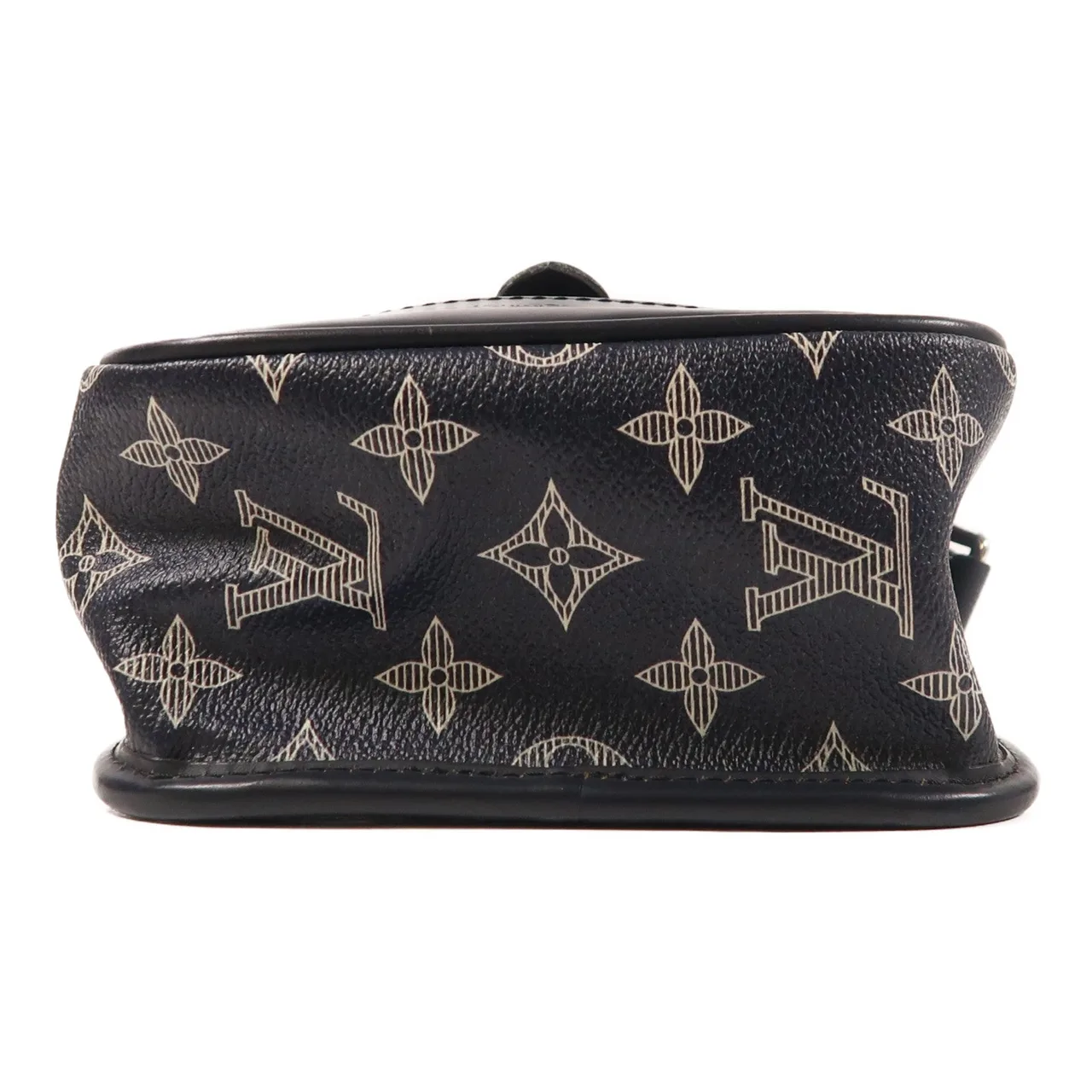 LOUIS VUITTON M54246 肩背包 塗層帆布 藍色 / Blue 塗層帆布 中古品B - 縮圖 4