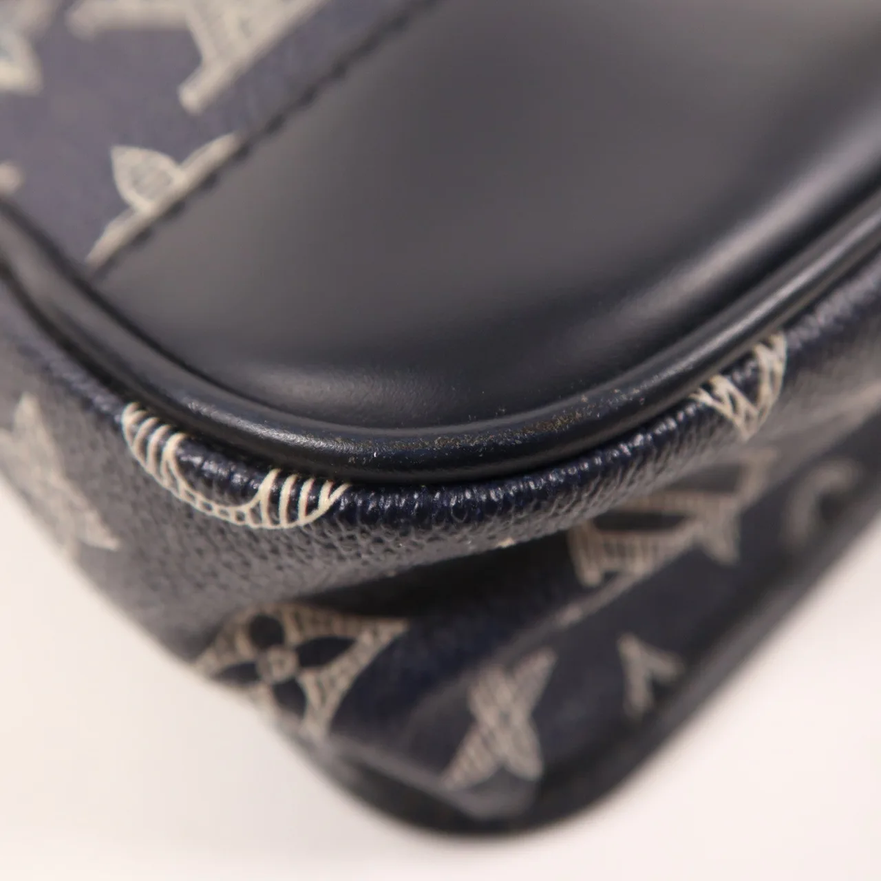 LOUIS VUITTON M54246 肩背包 塗層帆布 藍色 / Blue 塗層帆布 中古品B - 縮圖 10