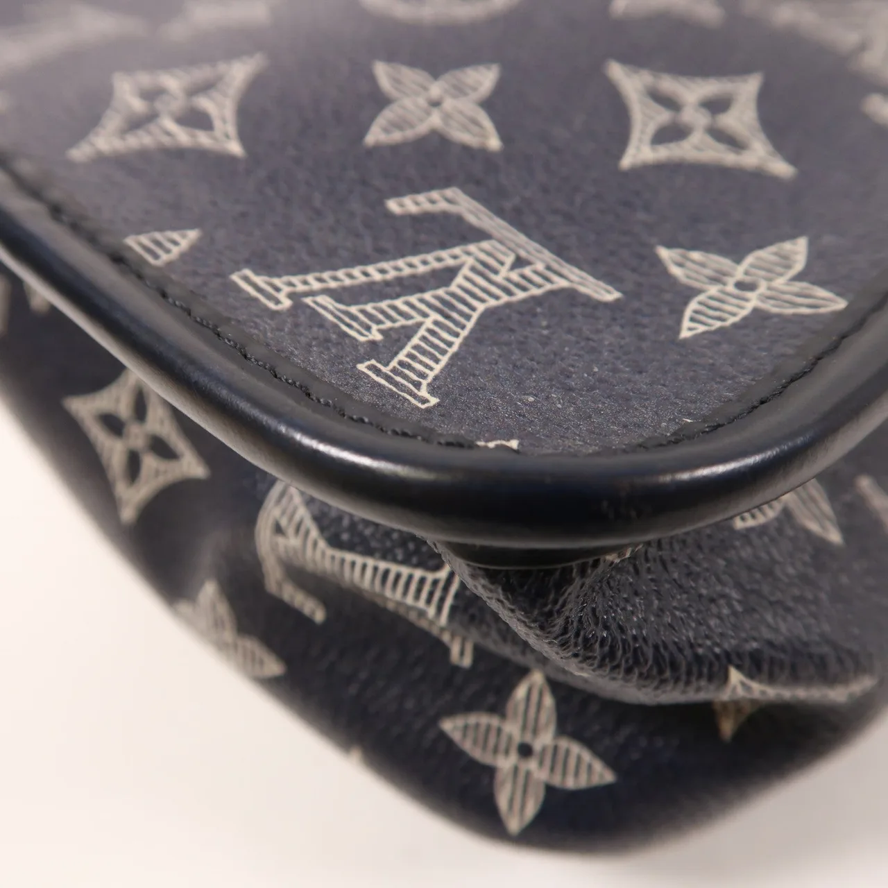 LOUIS VUITTON M54246 肩背包 塗層帆布 藍色 / Blue 塗層帆布 中古品B - 縮圖 11