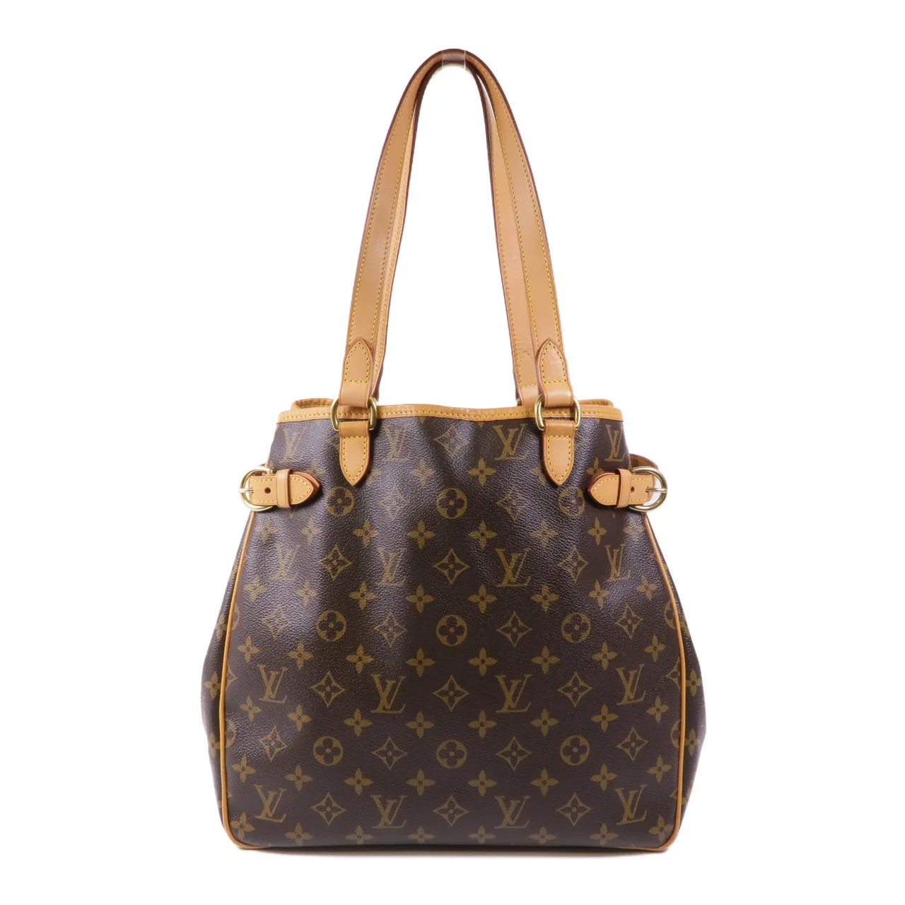 LOUIS VUITTON Batignolles M51153 肩背包 塗層帆布 棕色