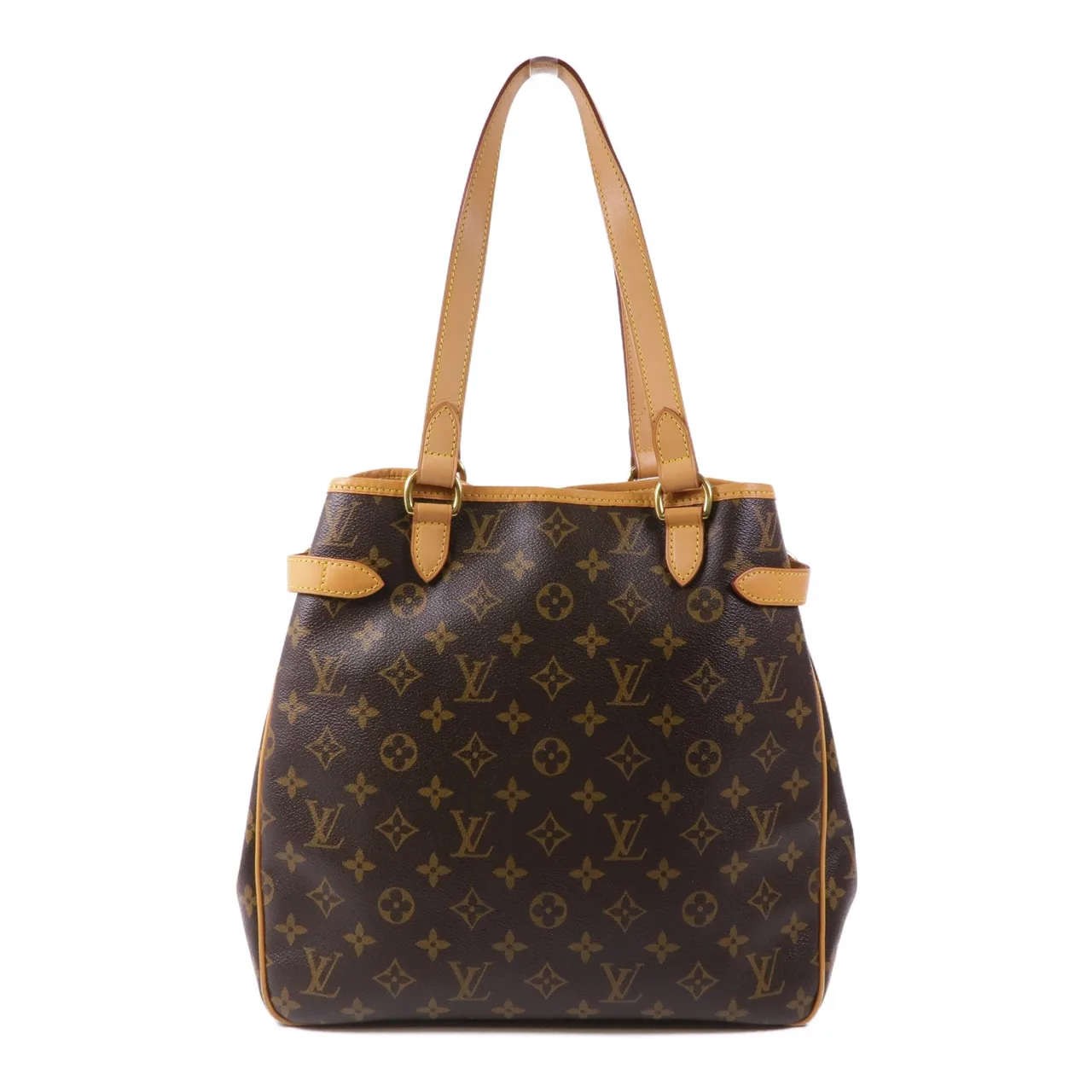 LOUIS VUITTON Batignolles M51153 肩背包 塗層帆布 棕色 塗層帆布 中古品B - 縮圖 2