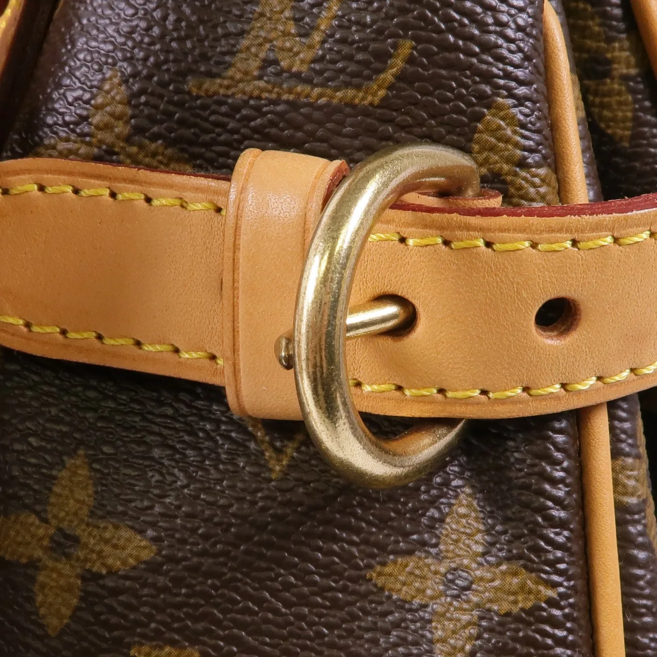LOUIS VUITTON Batignolles M51153 肩背包 塗層帆布 棕色 塗層帆布 中古品B - 縮圖 10