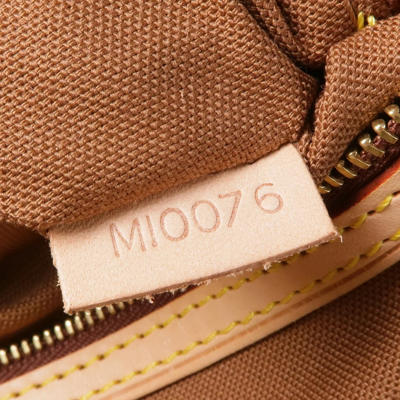 LOUIS VUITTON Batignolles M51153 肩背包 塗層帆布 棕色 塗層帆布 中古品B - 縮圖 14