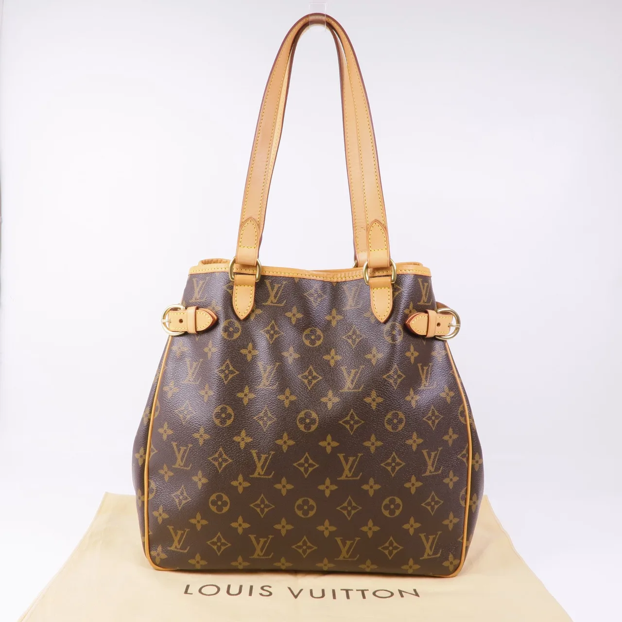 LOUIS VUITTON Batignolles M51153 肩背包 塗層帆布 棕色 塗層帆布 中古品B - 縮圖 15