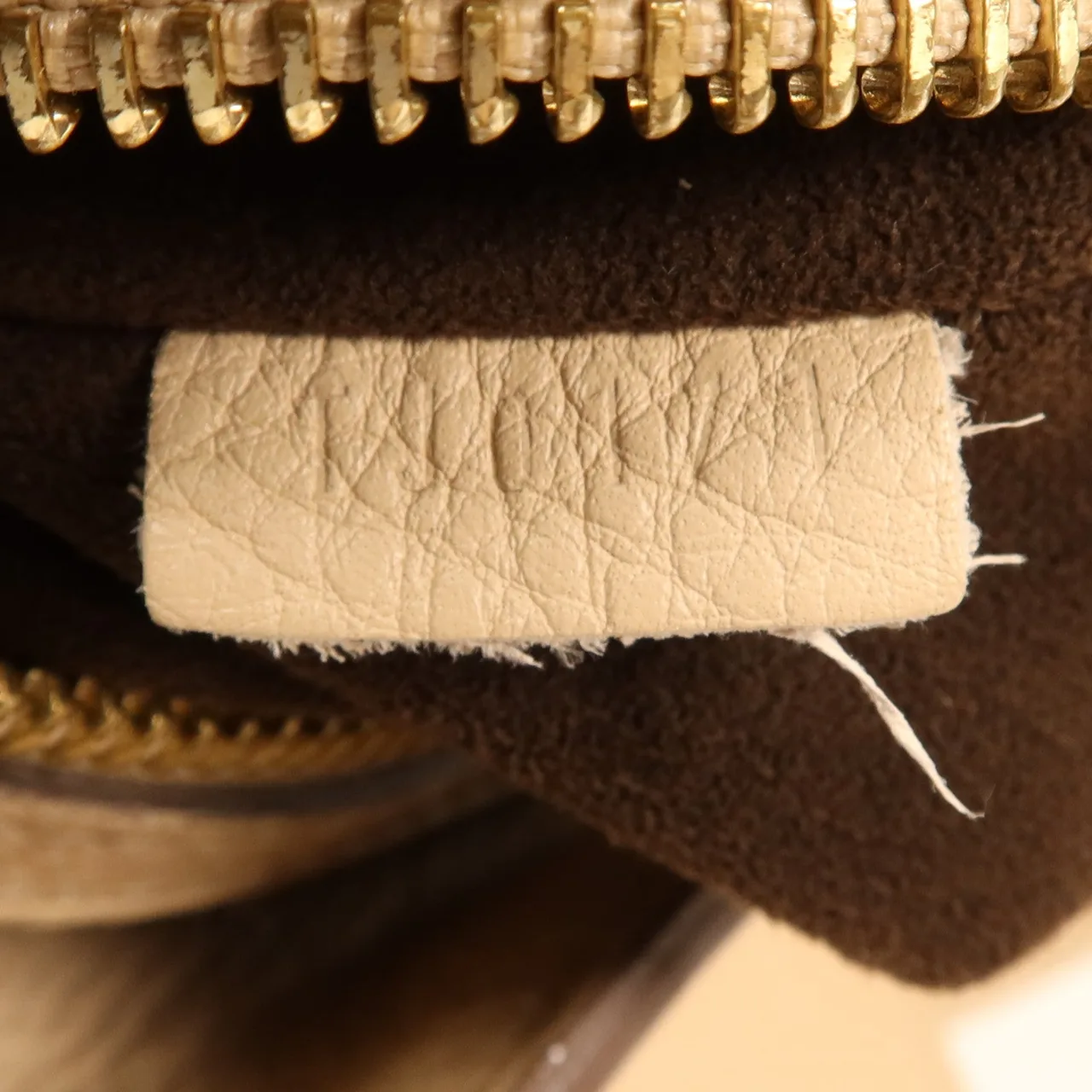 LOUIS VUITTON M93081 手提包 牛皮 米色 / Beige 牛皮 中古品B - 縮圖 15