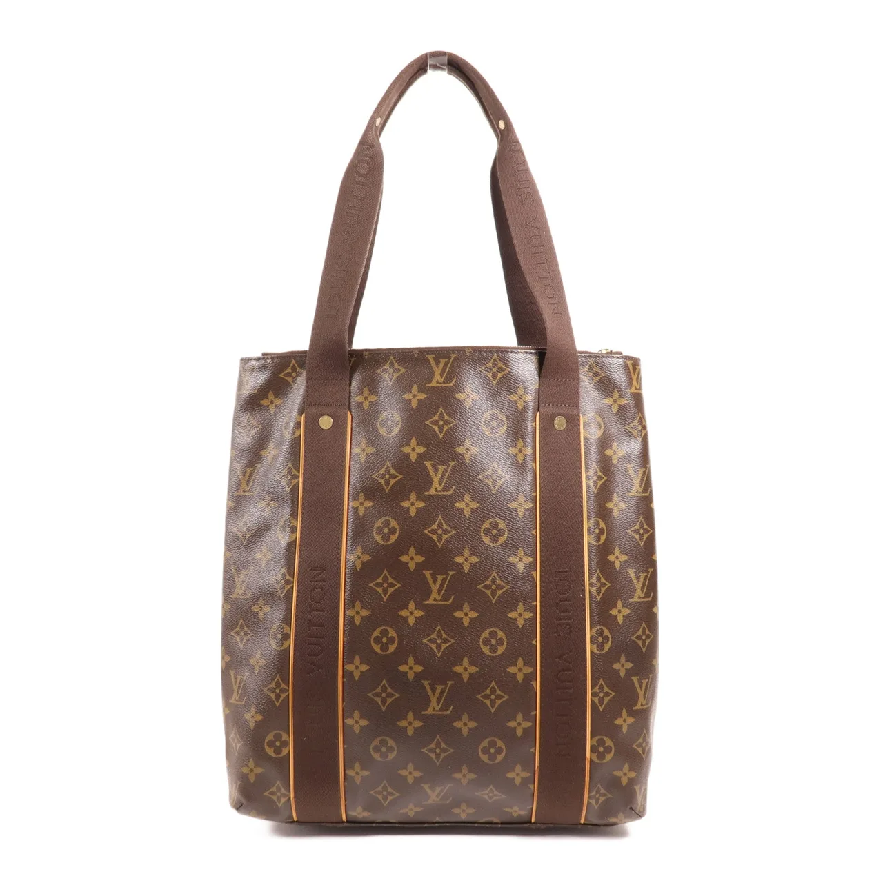 LOUIS VUITTON Cabas Beaubourg M53013 托特包 塗層帆布 棕色 塗層帆布 中古品A - 縮圖 2
