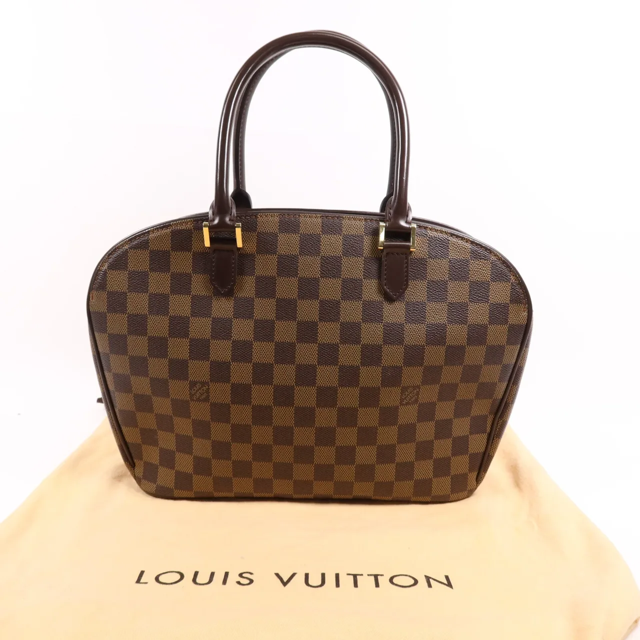 LOUIS VUITTON N51282 手提包 塗層帆布 棕色 塗層帆布 中古品B - 縮圖 9