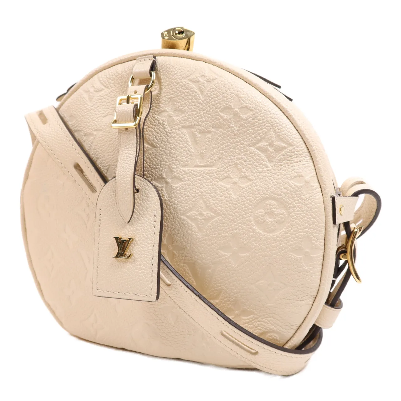 LOUIS VUITTON M45276 肩背包 牛皮 米色 / White 牛皮 中古品A - 縮圖 3