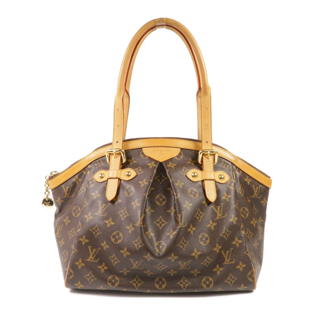 LOUIS VUITTON Tivoli M40144 肩背包 塗層帆布 棕色