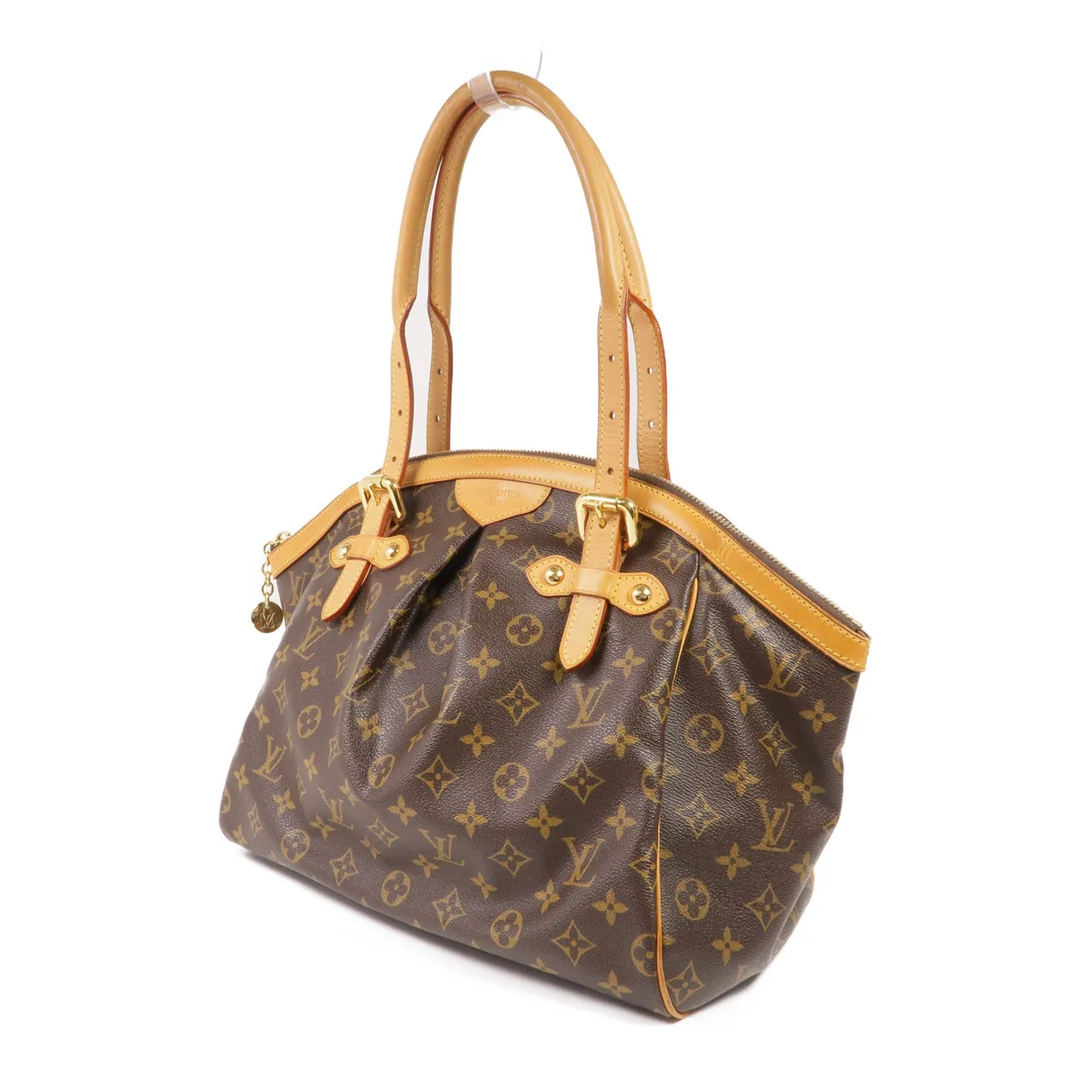 LOUIS VUITTON Tivoli M40144 肩背包 塗層帆布 棕色 塗層帆布 中古品B - 縮圖 3