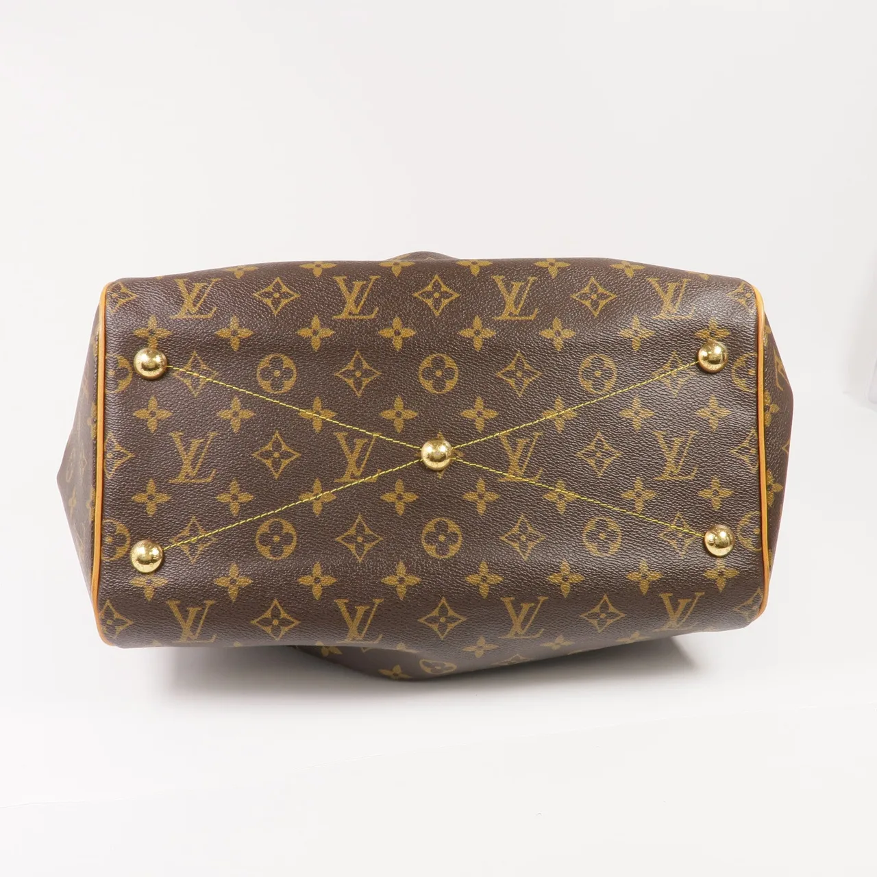 LOUIS VUITTON Tivoli M40144 肩背包 塗層帆布 棕色 塗層帆布 中古品B - 縮圖 4