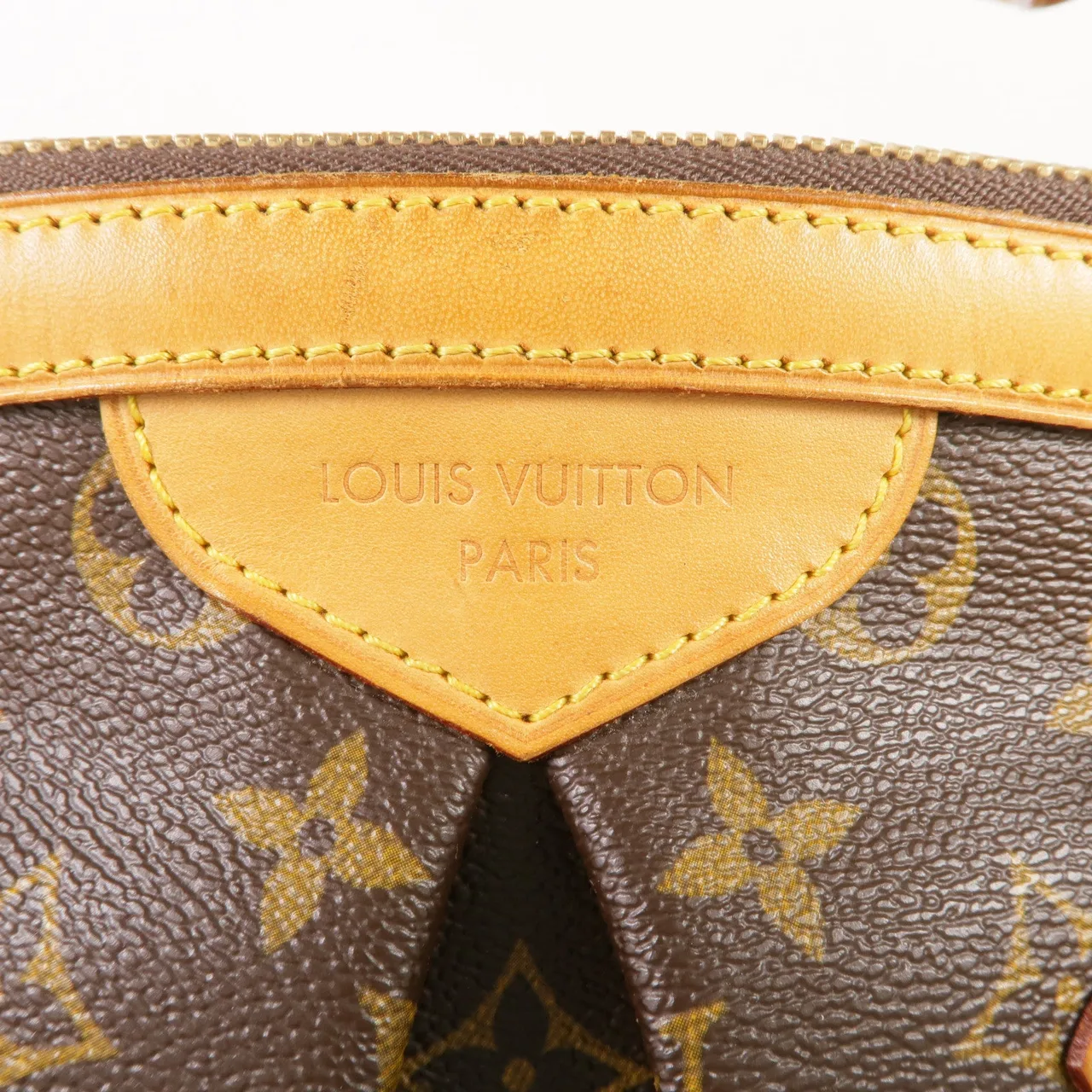 LOUIS VUITTON Tivoli M40144 肩背包 塗層帆布 棕色 塗層帆布 中古品B - 縮圖 7
