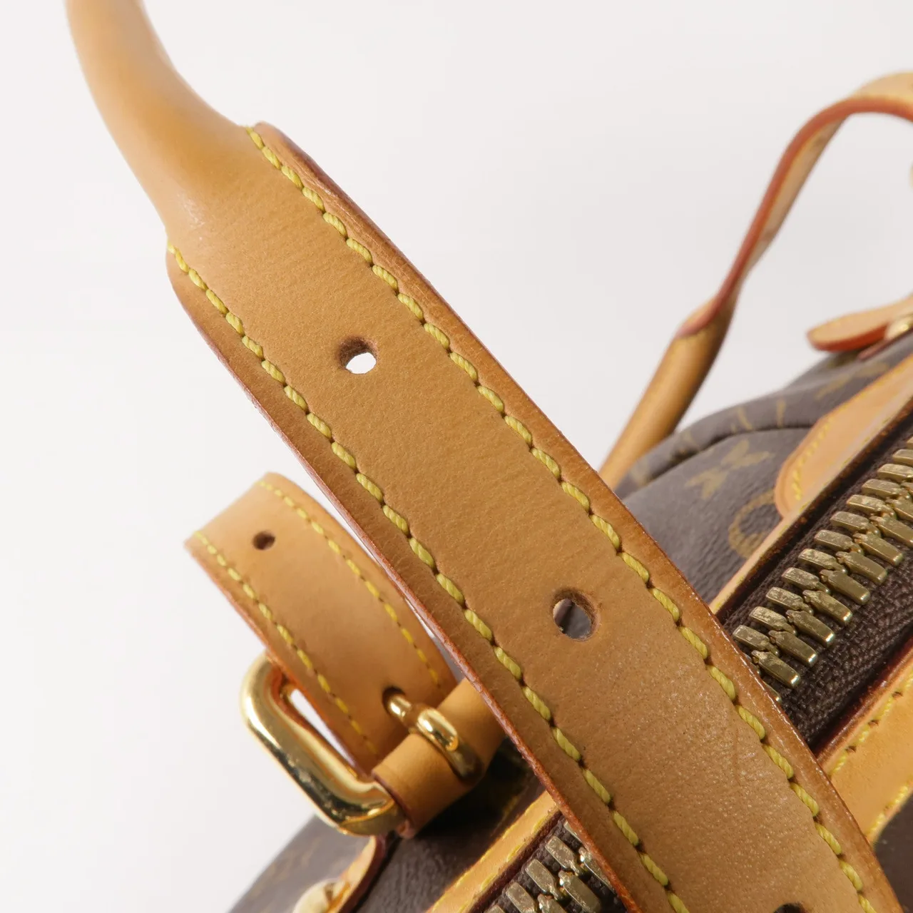 LOUIS VUITTON Tivoli M40144 肩背包 塗層帆布 棕色 塗層帆布 中古品B - 縮圖 10