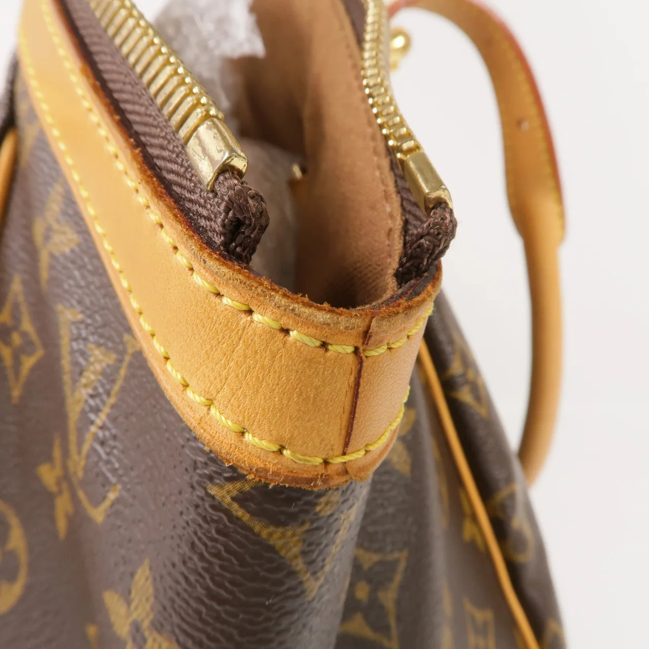 LOUIS VUITTON Tivoli M40144 肩背包 塗層帆布 棕色 塗層帆布 中古品B - 縮圖 13