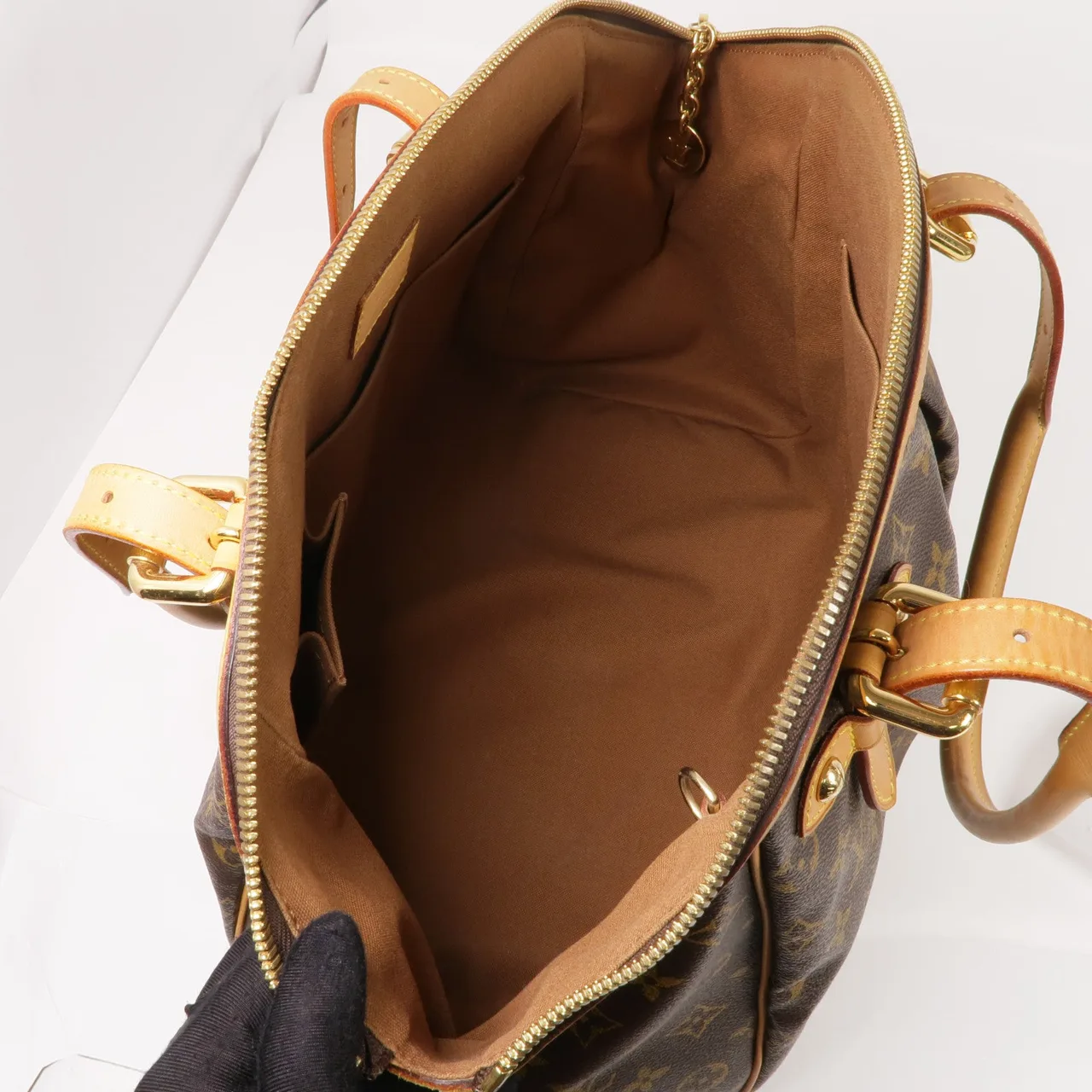 LOUIS VUITTON Tivoli M40144 肩背包 塗層帆布 棕色 塗層帆布 中古品B - 縮圖 14